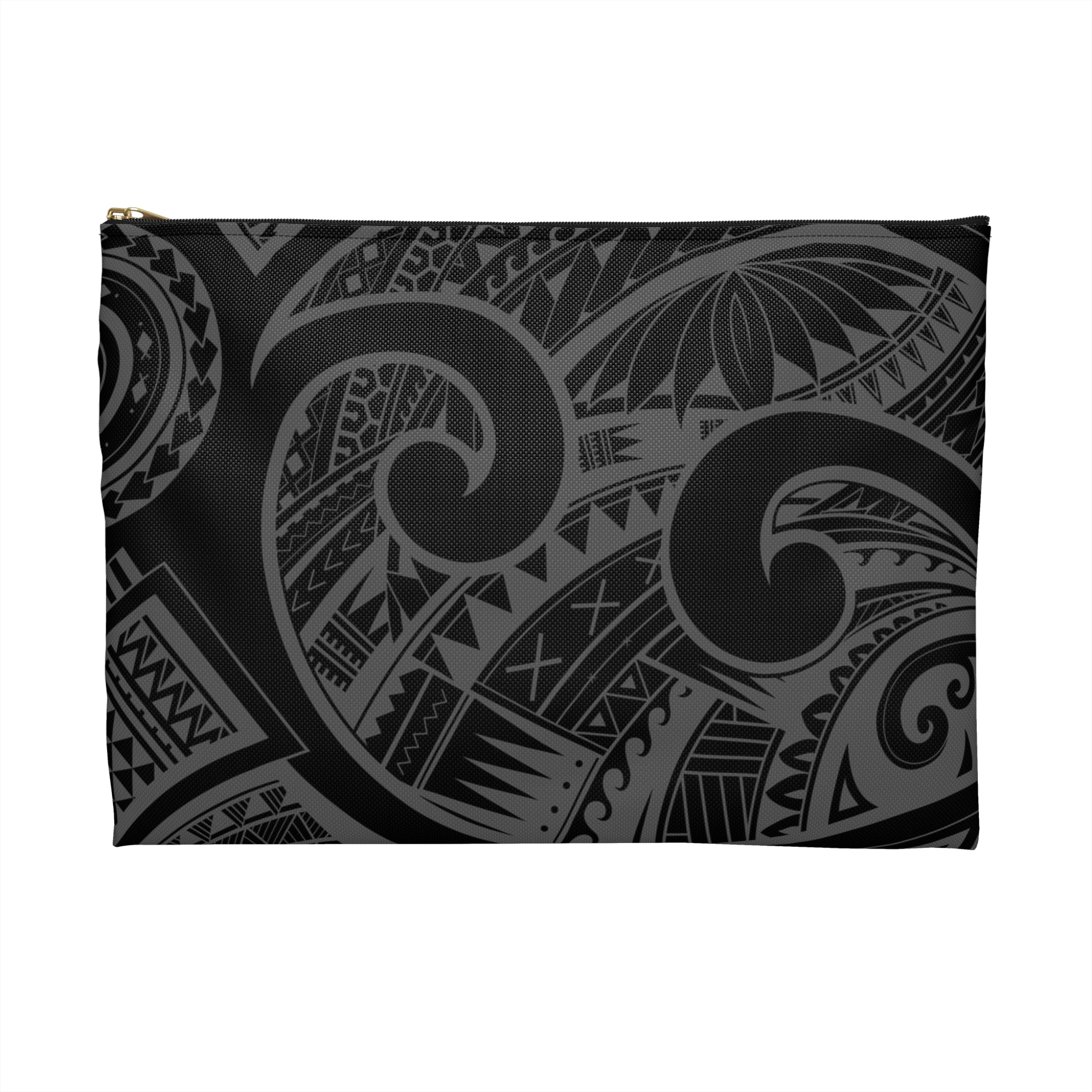Ash Grey Tribal Travel Pouch Bag Pouches The Local Banyan