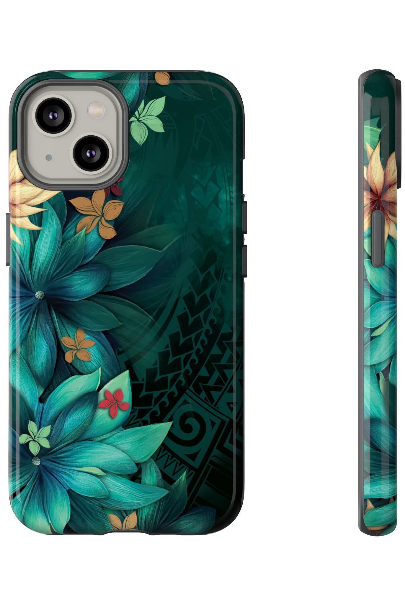 Aloha Whispers Tough Case for iPhone Phone Case The Local Banyan iPhone 14 Glossy
