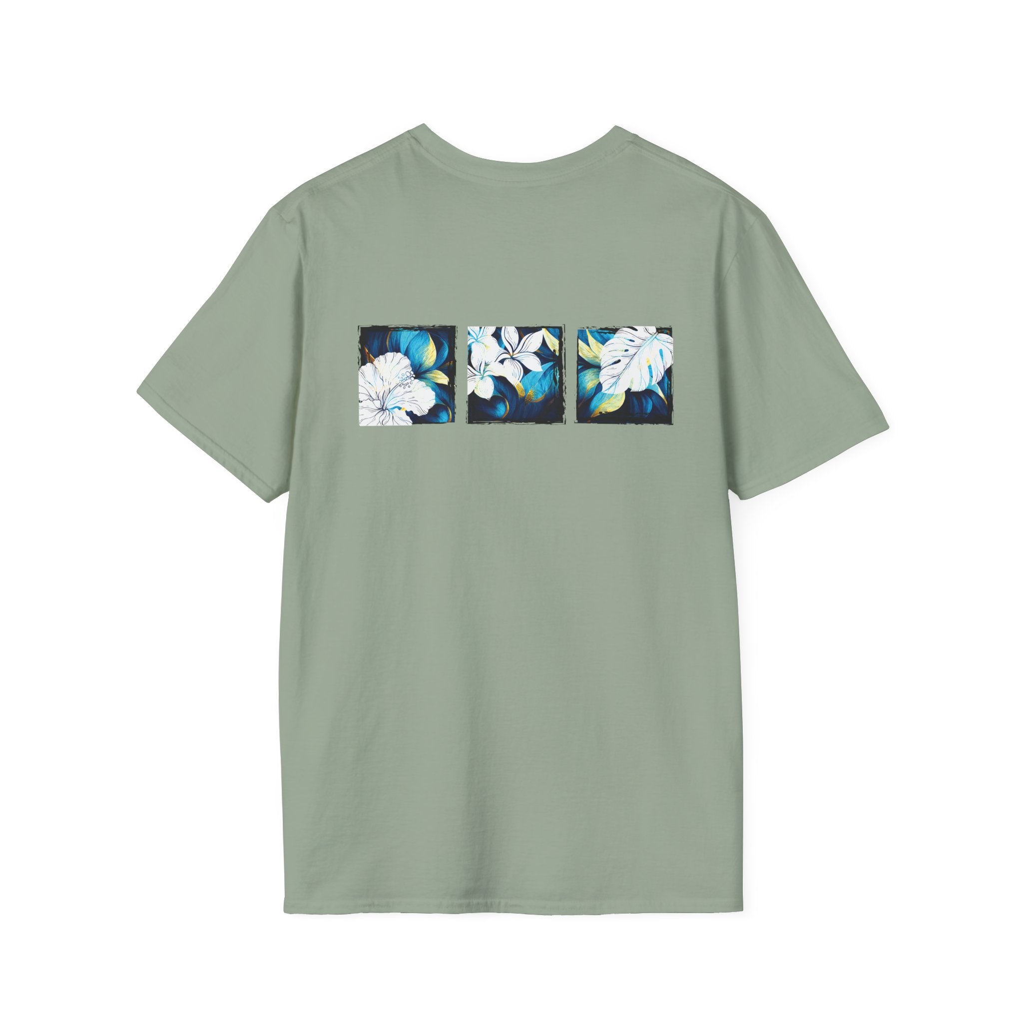 Coastal Bloom Soft Style Tee T-Shirt The Local Banyan S Sage