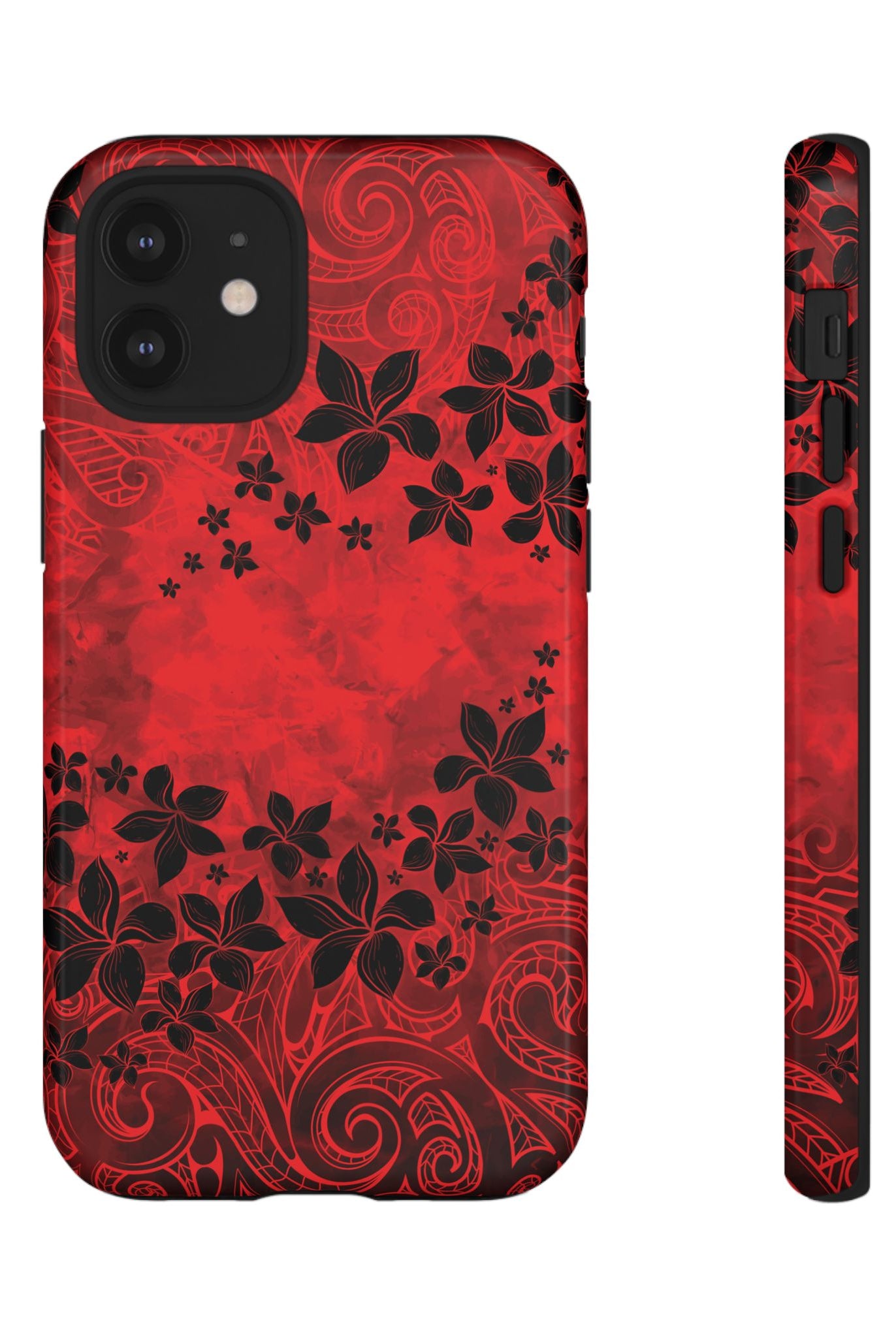 Keahi Pua Tough Case for iPhone Phone Case The Local Banyan iPhone 12 Mini Glossy