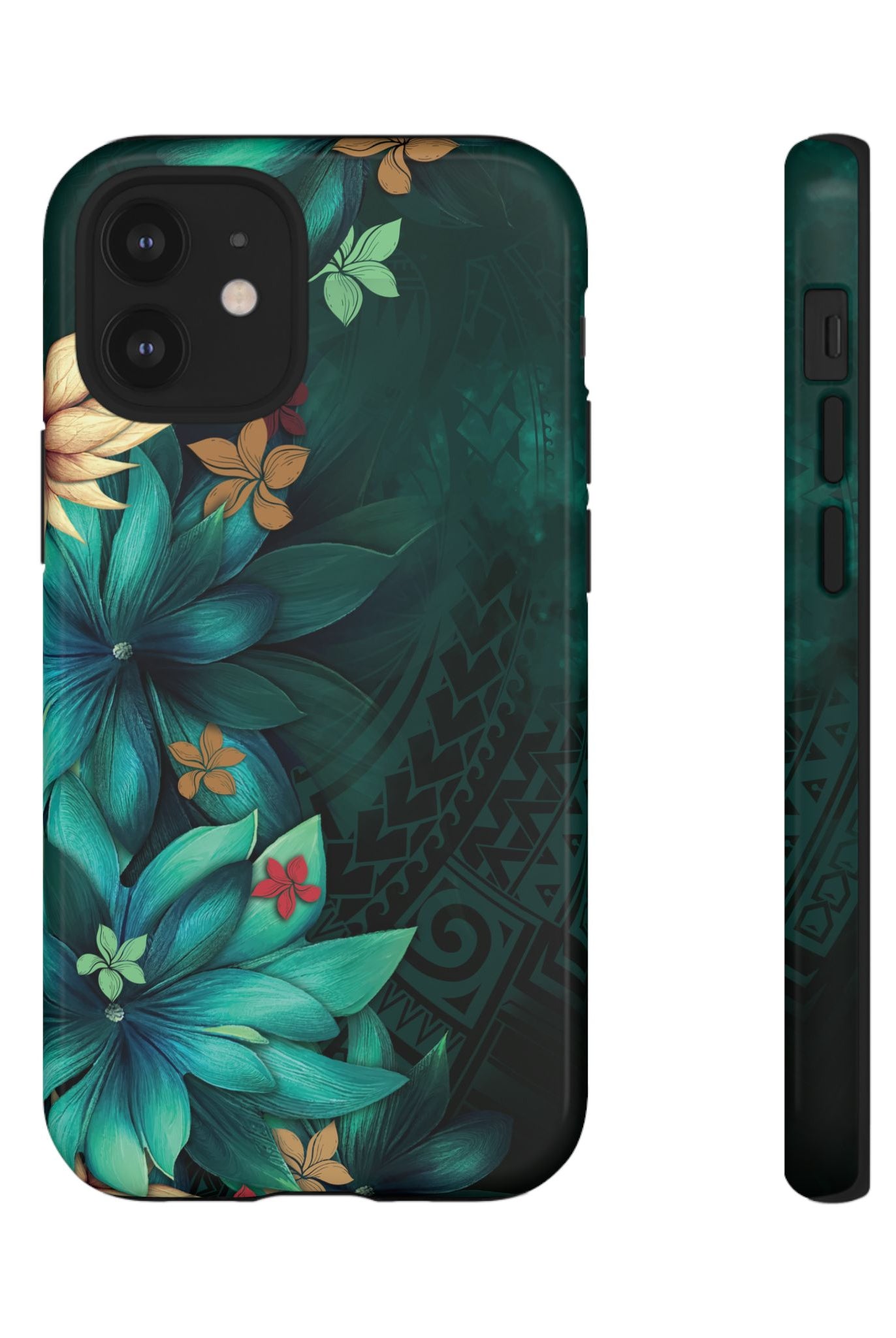 Aloha Whispers Tough Case for iPhone Phone Case The Local Banyan iPhone 12 Mini Glossy