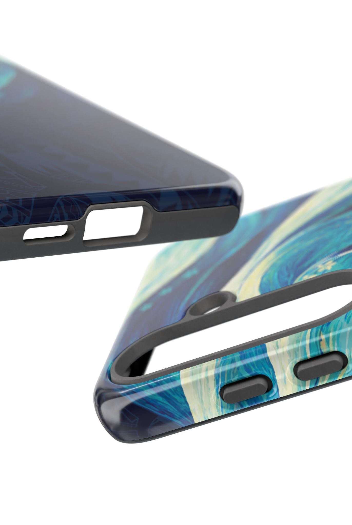 Eternal Mana Tough Samsung Galaxy Case Side View - Dual Layer Drop Protection Hawaiian Phone Case - The Local Banyan