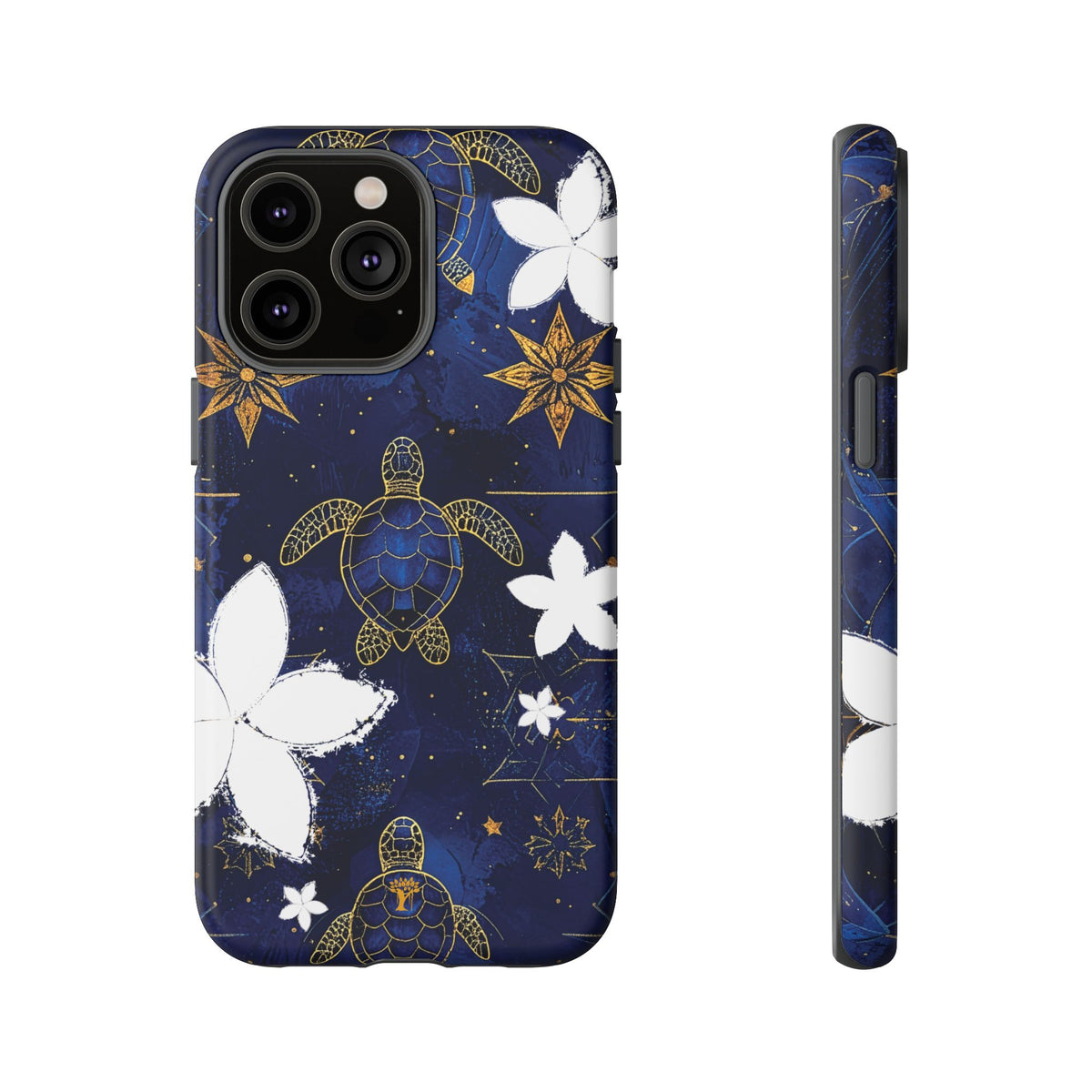 Tapa Hoku Honu Tough Case for iPhone iPhone 14 Pro Max Matte The Local Banyan
