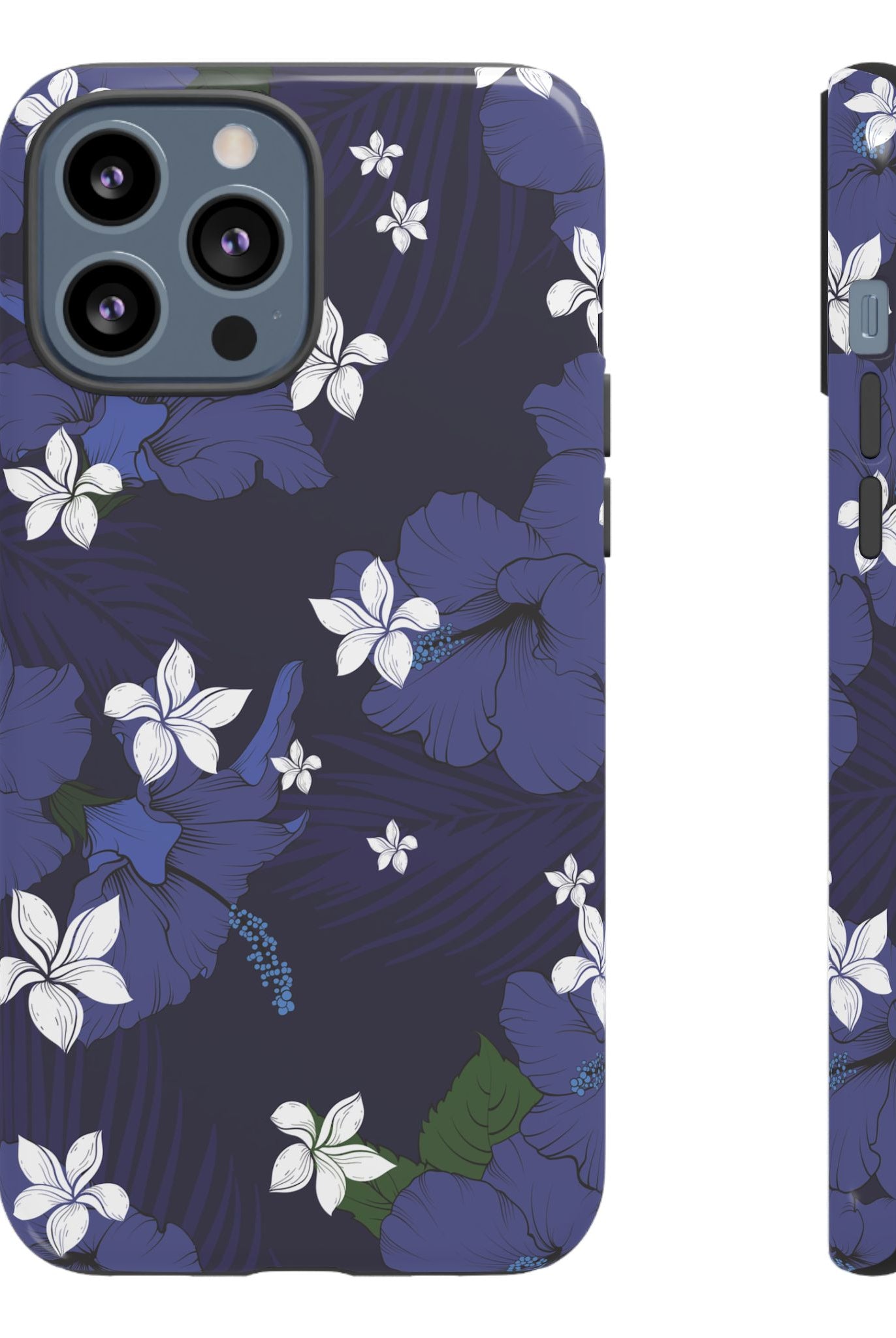 Vintage Blue Tough Case for iPhone Phone Case The Local Banyan iPhone 13 Pro Max Glossy