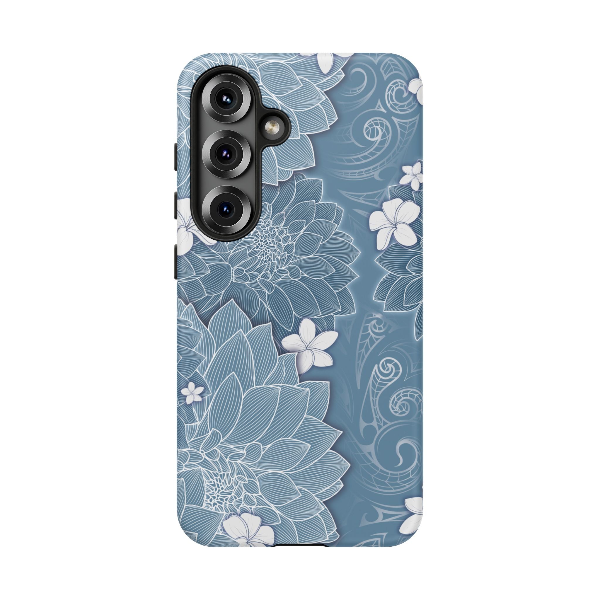 Pua La Tough Samsung Galaxy Case Side View - Dual Layer Drop Protection Hawaiian Phone Case - The Local Banyan