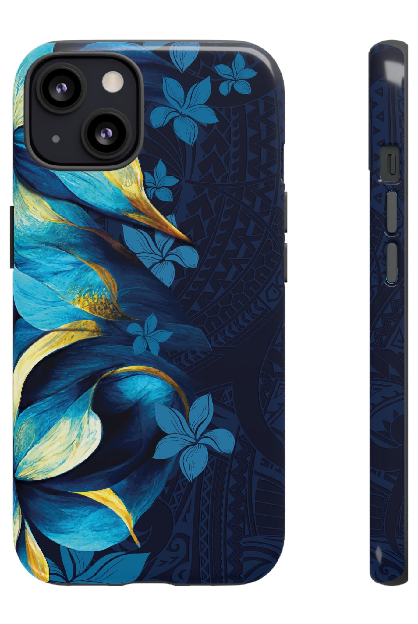 Pō Mahina Tough Case for iPhone Phone Case The Local Banyan iPhone 13 Glossy