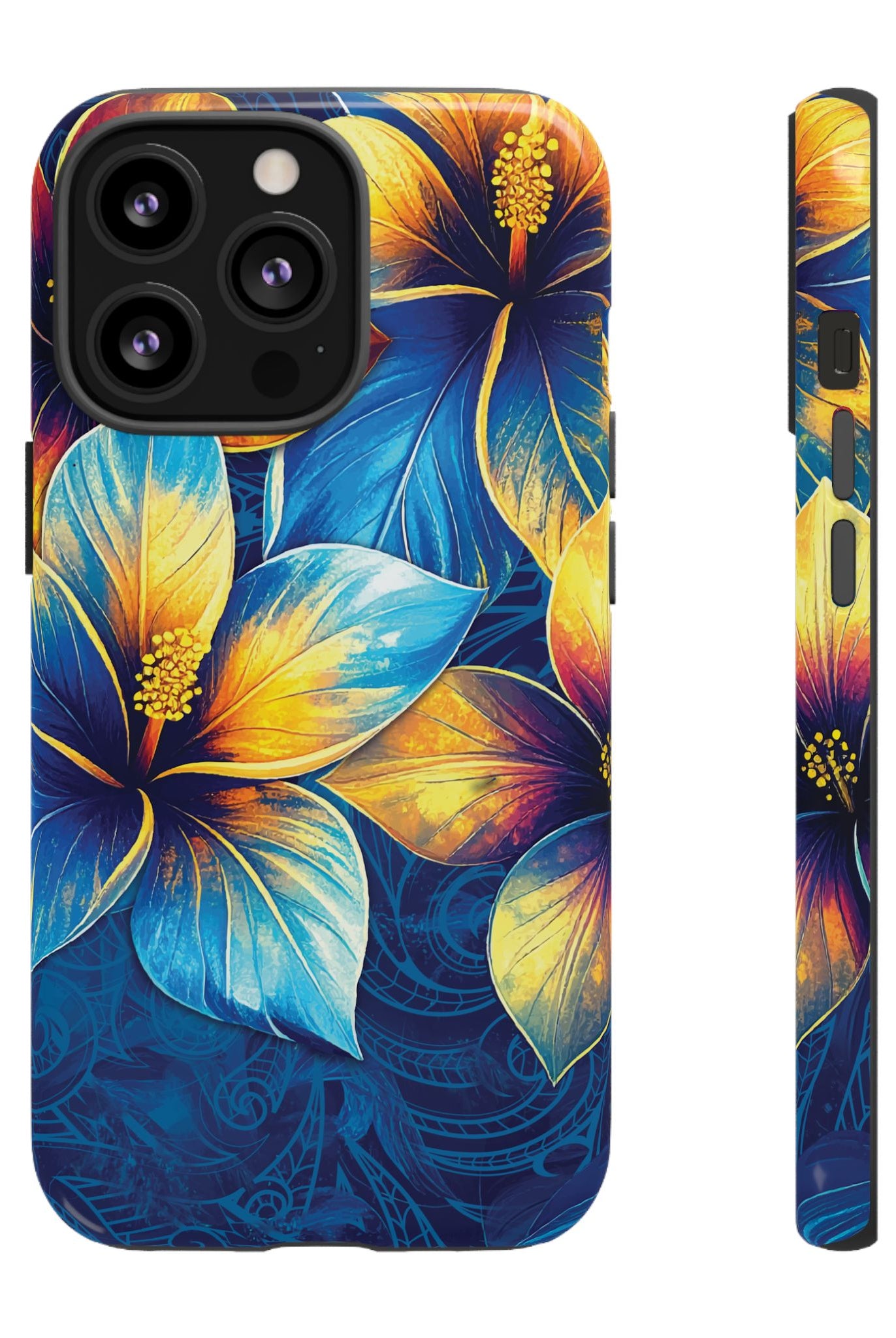 Pua La Tough Case for iPhone Phone Case The Local Banyan iPhone 13 Pro Glossy