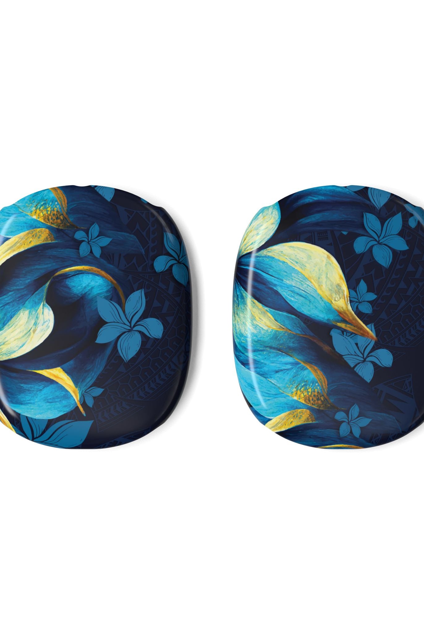 Po Mahina AirPods Max Protective Case Cover Headphone Accessories The Local Banyan Glossy AirPods Max White