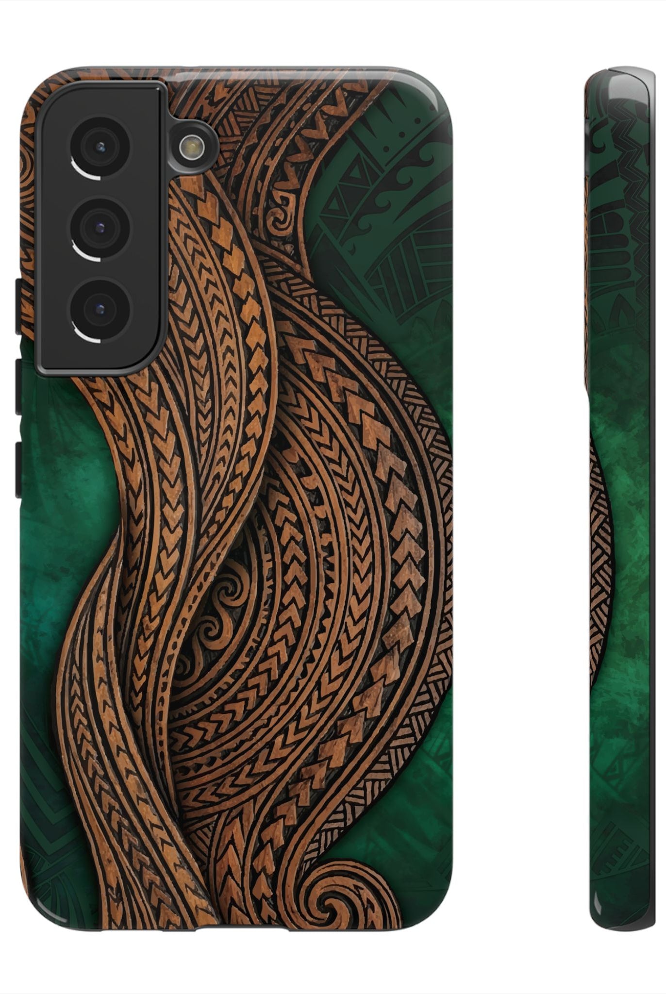 Island Kālai Tough Case for Samsung Galaxy Phone Case The Local Banyan Samsung Galaxy S22 Glossy