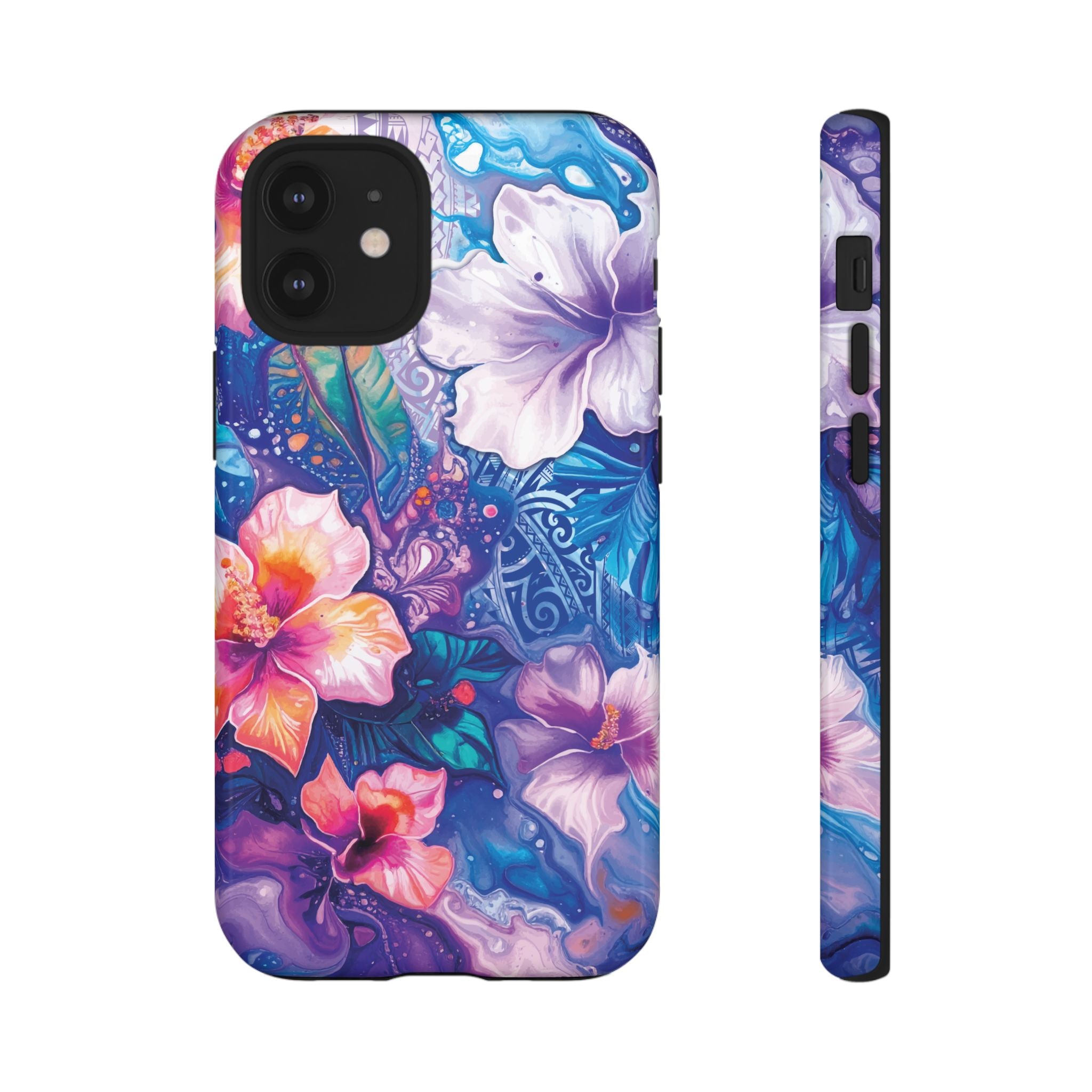 Aloha Wai Tough Case for iPhone Phone Case The Local Banyan iPhone 12 Mini Glossy