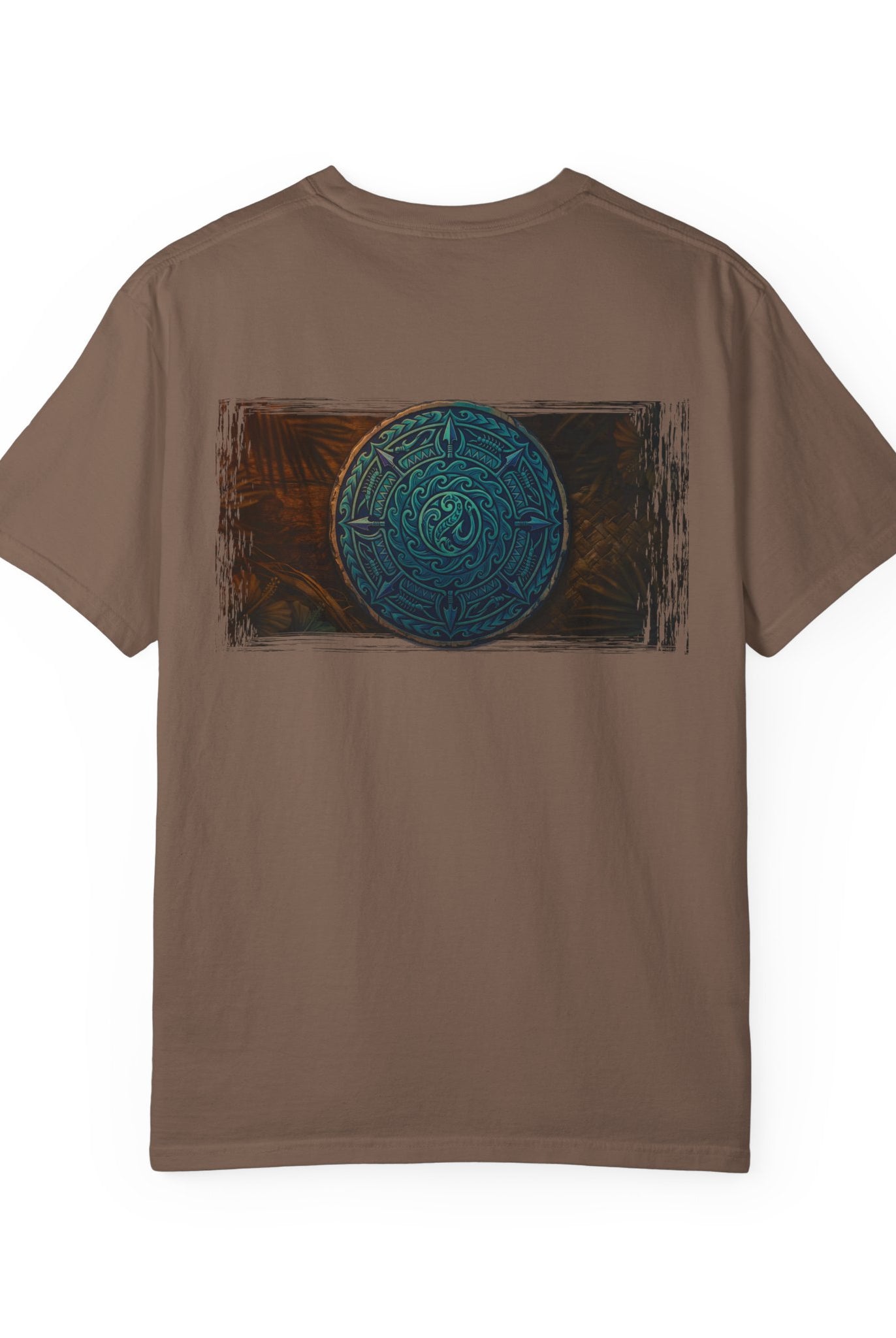 Makau Mana Garment-Dyed Tee Washed Denim S The Local Banyan