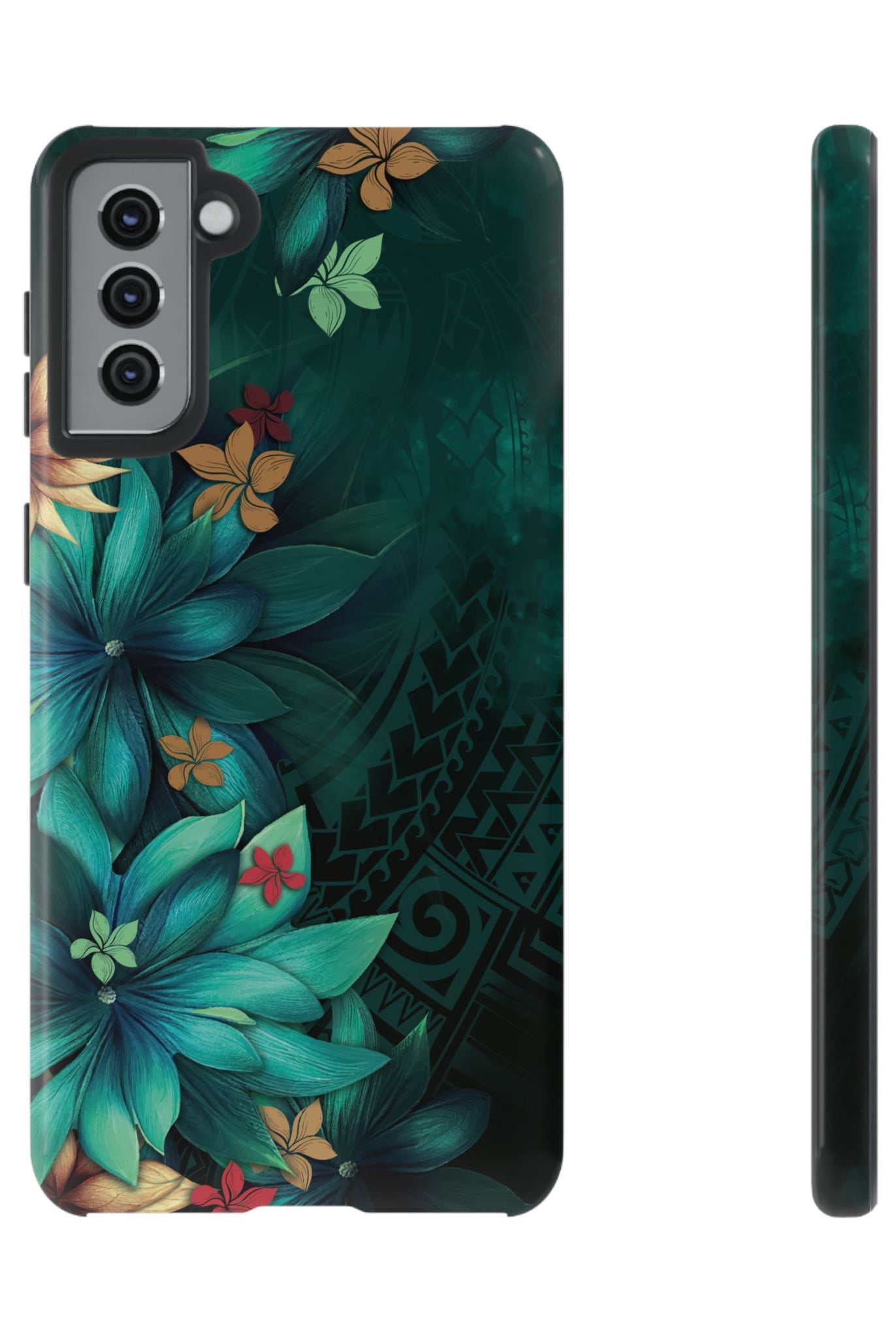 Aloha Whispers Tough Case for Samsung Galaxy Phone Case The Local Banyan Samsung Galaxy S21 Plus Glossy