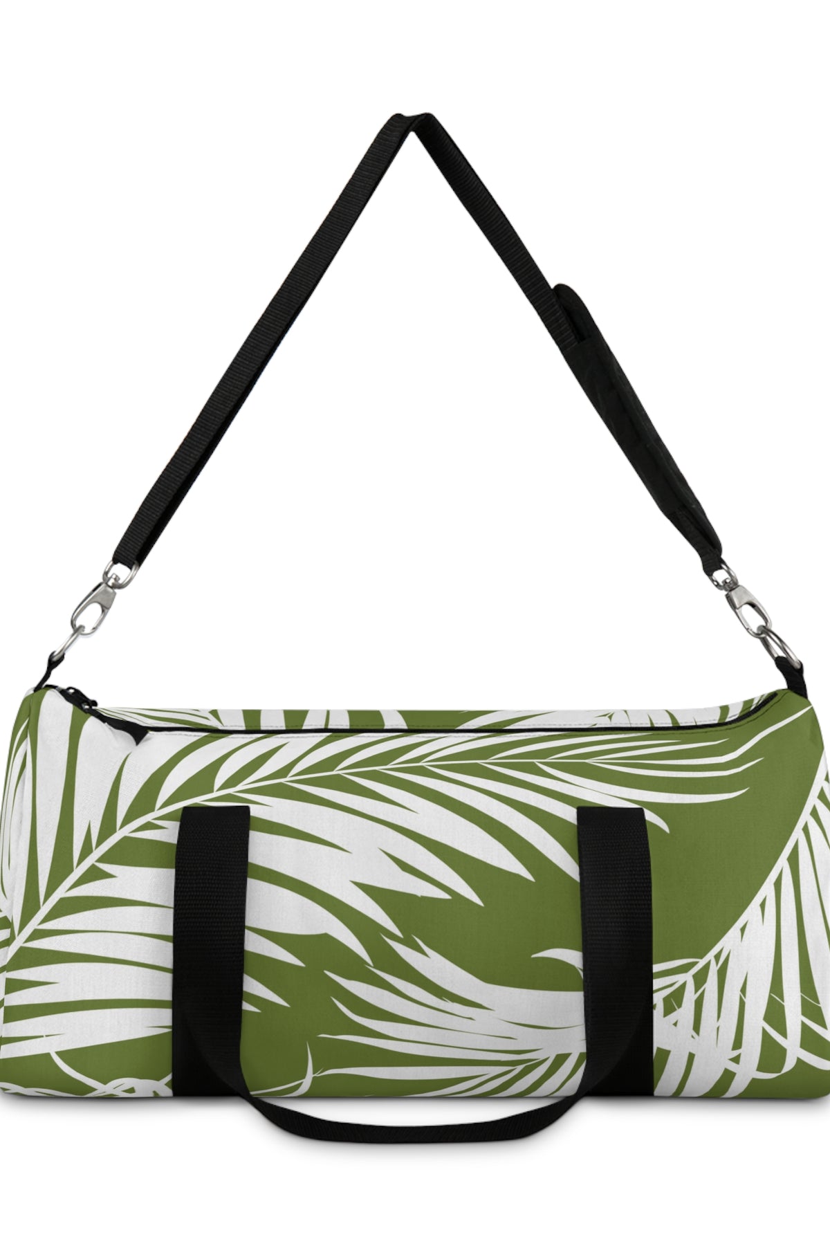 Tropical Palms Barrel Duffel Bag Small The Local Banyan
