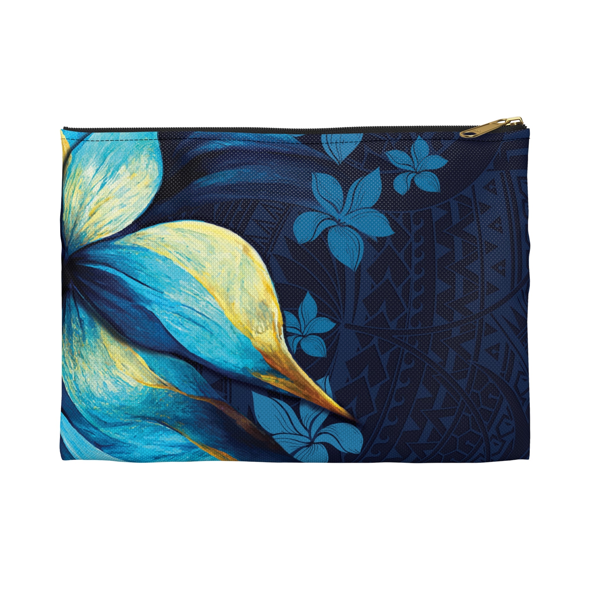 Pō Mahina Travel Pouch Bag Pouches The Local Banyan Small Black zipper