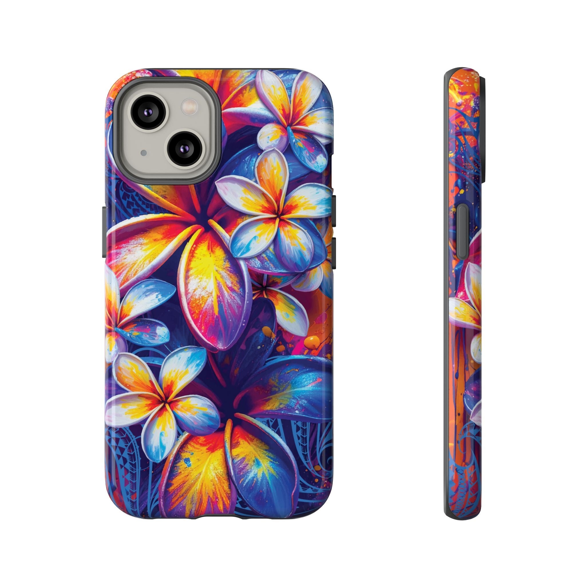Sunset Ink Tough Case for iPhone Phone Case The Local Banyan iPhone 14 Glossy