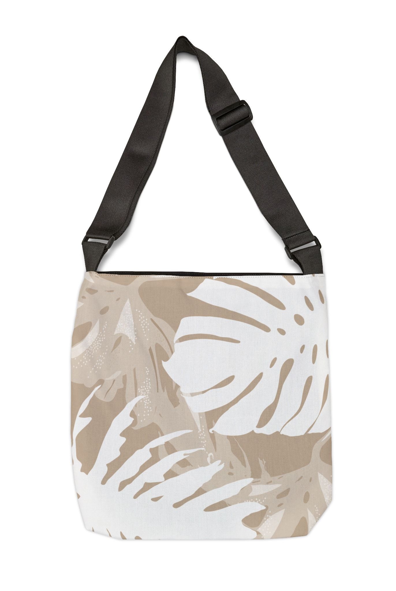 Exotic Monstera Tote Bag with Adjustable Strap Totes