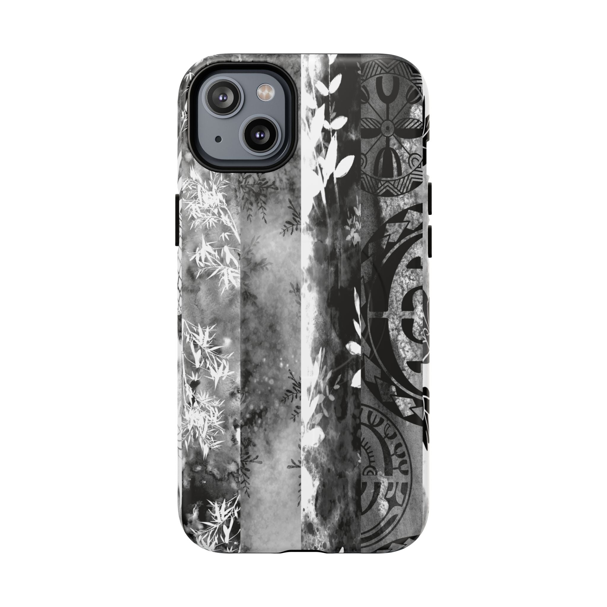 Monochrome Oasis Magnetic Case for iPhone Phone Case The Local Banyan iPhone 14 Plus Matte