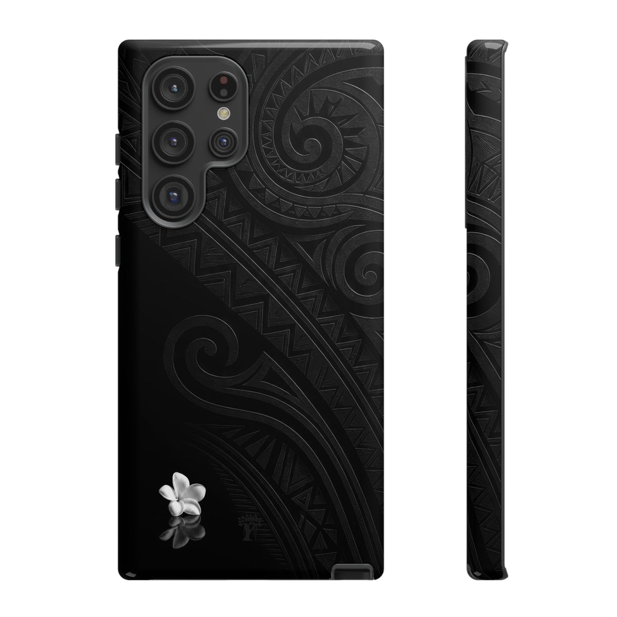 Plumeria Aka Tough Case for Samsung Galaxy Samsung Galaxy S22 Ultra Glossy The Local Banyan