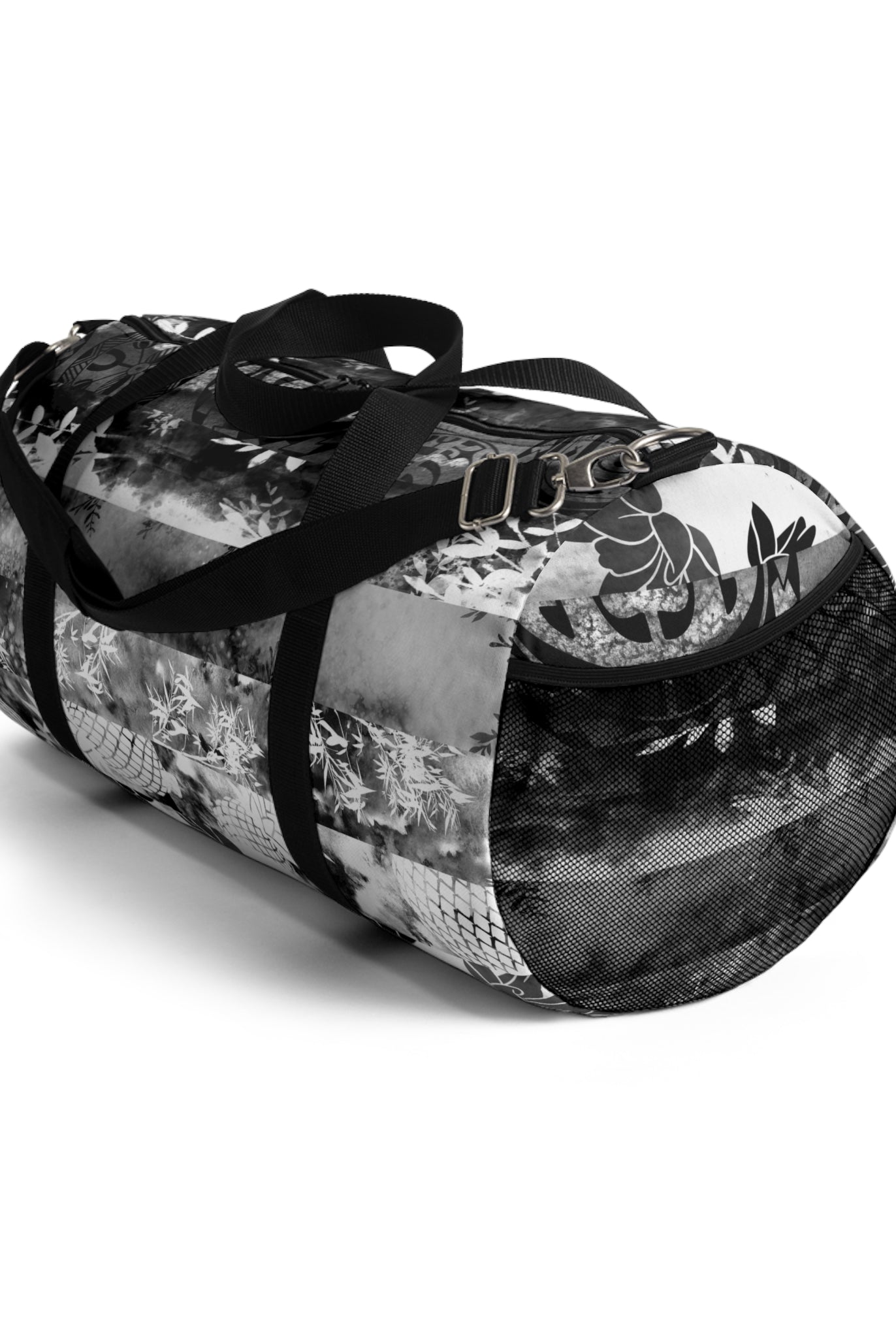 Monochrome Oasis Barrel Duffel Bag Duffels