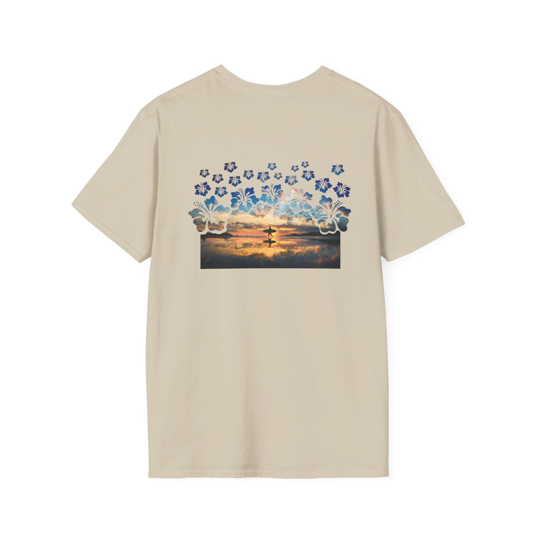 Sunset Surfer Soft Style Tee T-Shirt The Local Banyan Sand S
