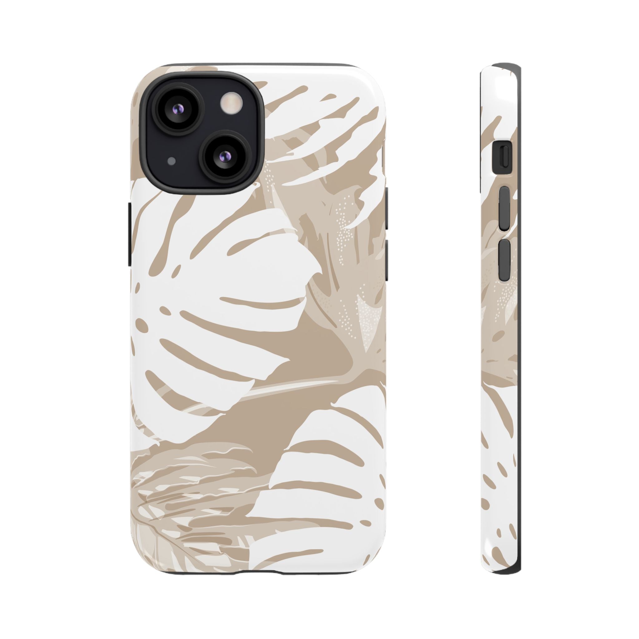 Exotic Monstera Tough Case for iPhone Phone Case The Local Banyan iPhone 13 Mini Glossy