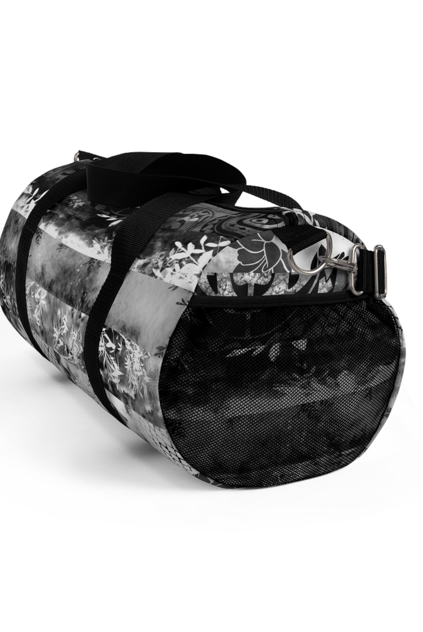 Monochrome Oasis Barrel Duffel Bag Duffels