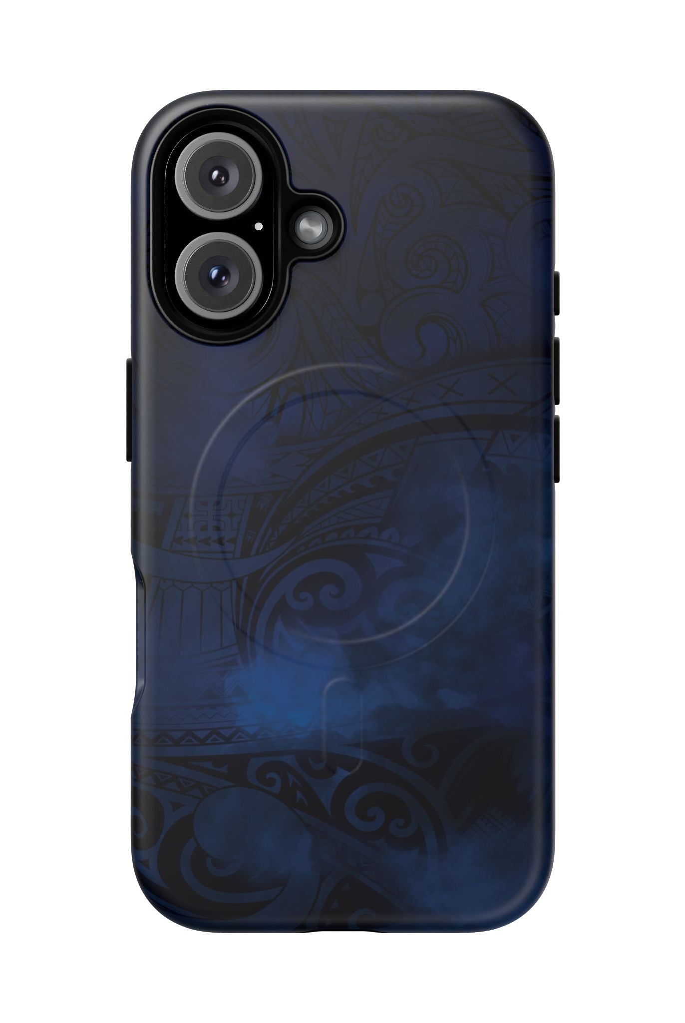 Midnight Essence MagSafe iPhone Case Side View - Dual Layer Drop Protection Hawaiian Phone Case - The Local Banyan