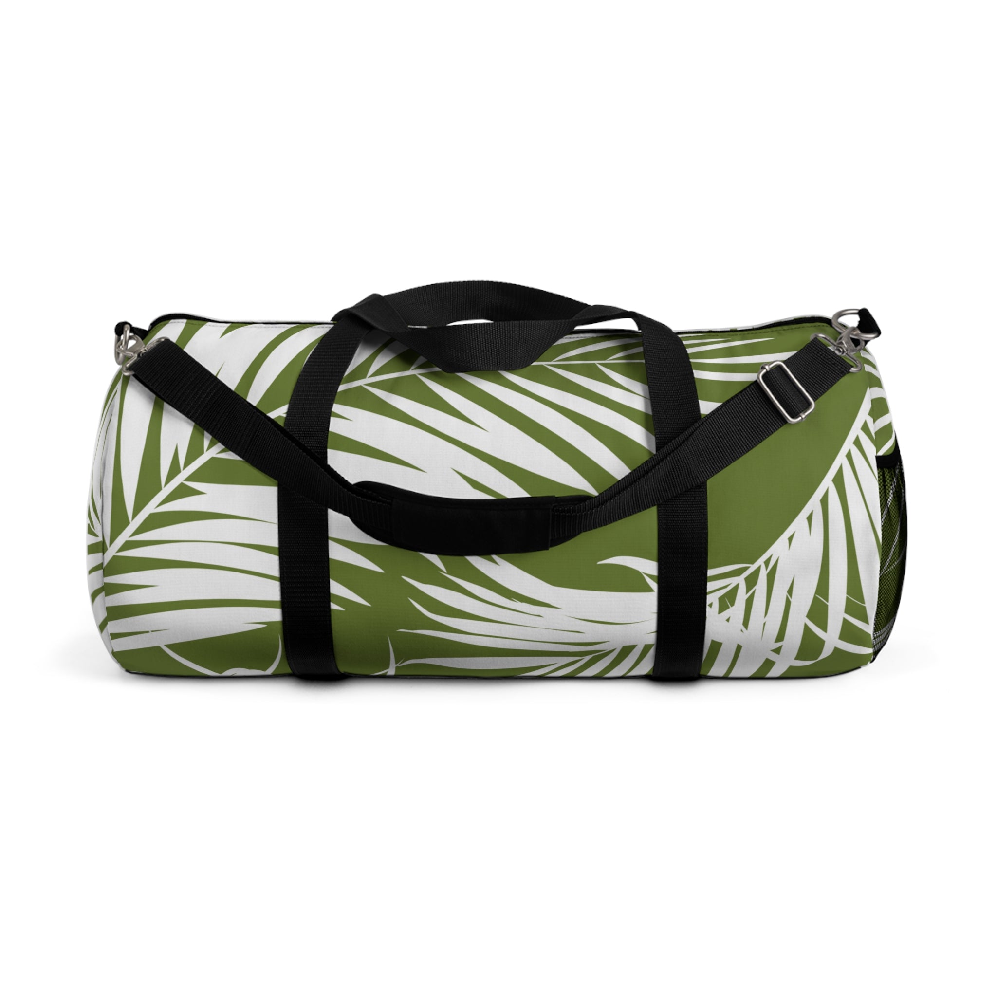 Tropical Palms Barrel Duffel Bag Duffels The Local Banyan Large