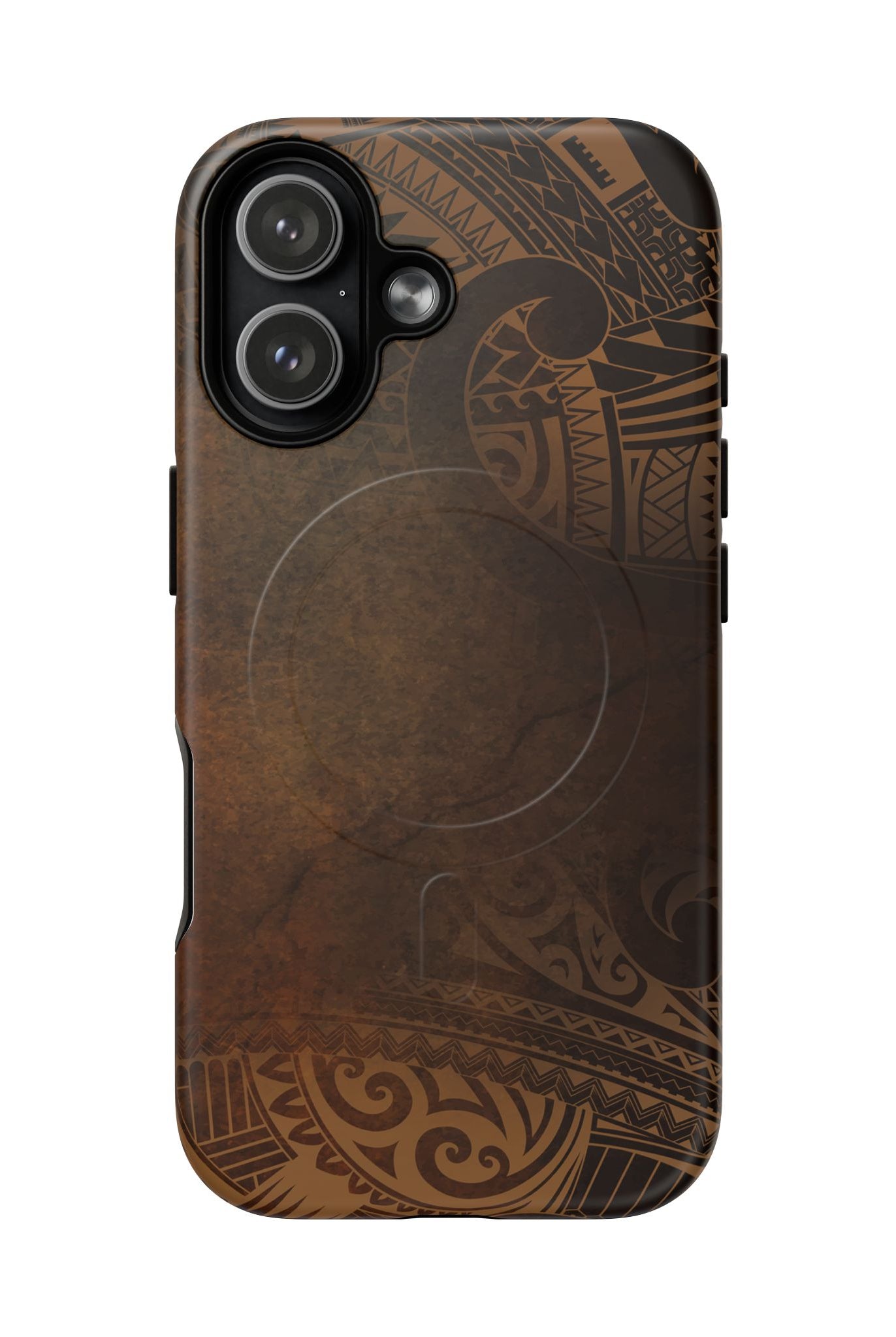 Aloha Aina MagSafe iPhone Case Side View - Dual Layer Drop Protection Hawaiian Phone Case - The Local Banyan