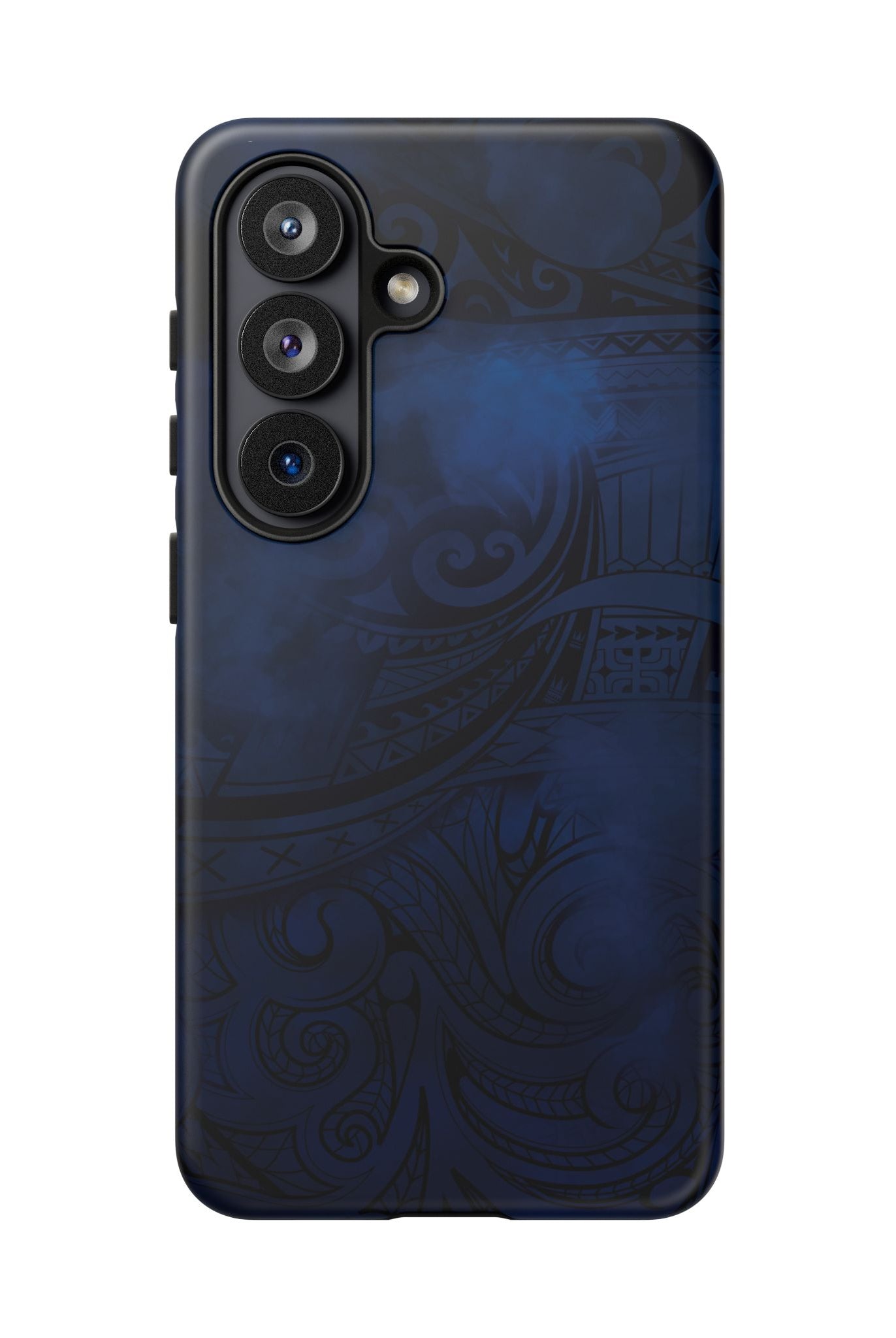 Midnight Essence Tough Samsung Galaxy Case Side View - Dual Layer Drop Protection Hawaiian Phone Case - The Local Banyan