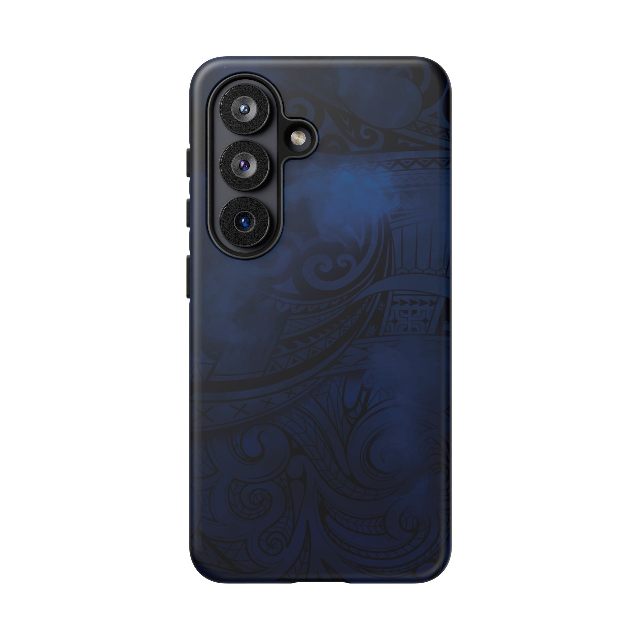 Midnight Essence Tough Samsung Galaxy Case Side View - Dual Layer Drop Protection Hawaiian Phone Case - The Local Banyan