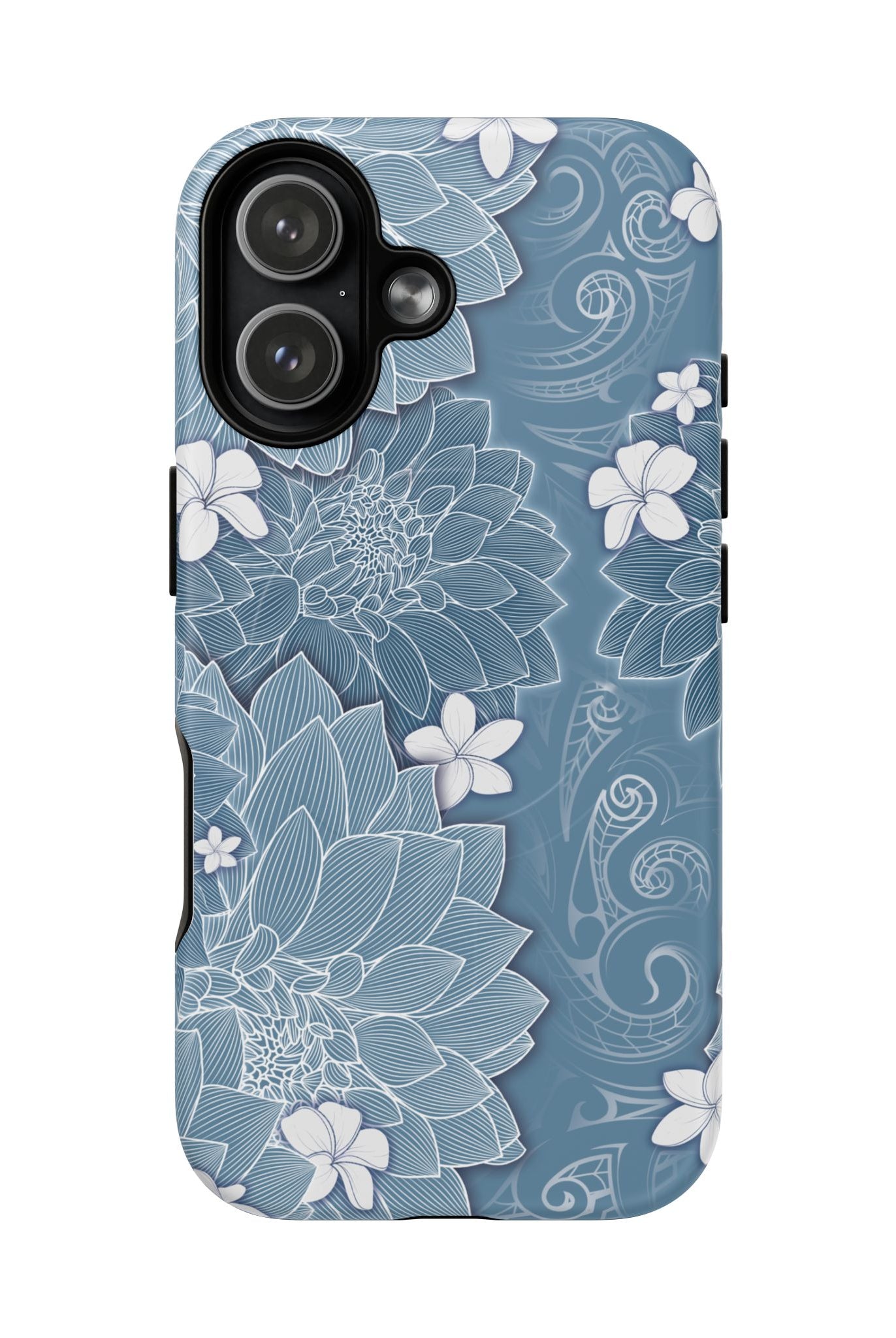 Pua La MagSafe iPhone Case Side View - Dual Layer Drop Protection Hawaiian Phone Case - The Local Banyan