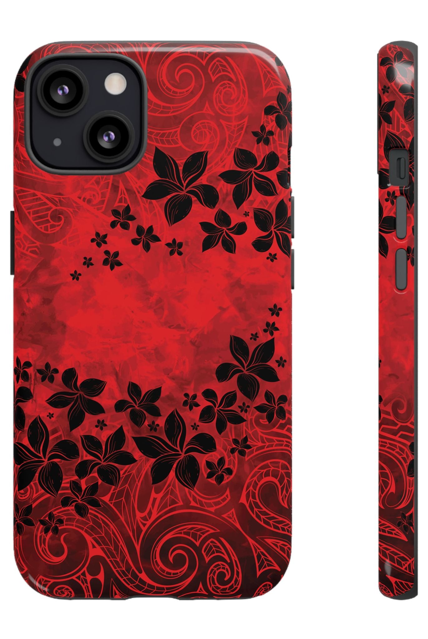 Keahi Pua Tough Case for iPhone Phone Case The Local Banyan iPhone 13 Glossy