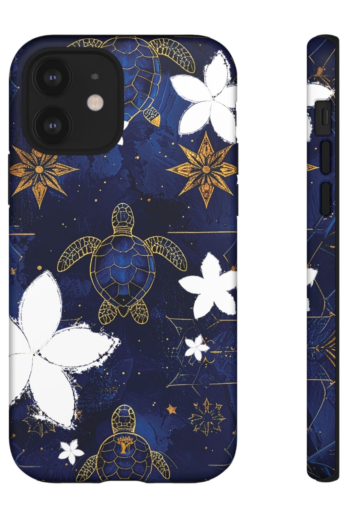 Tapa Hoku Honu Tough Case for iPhone iPhone 12 Matte The Local Banyan