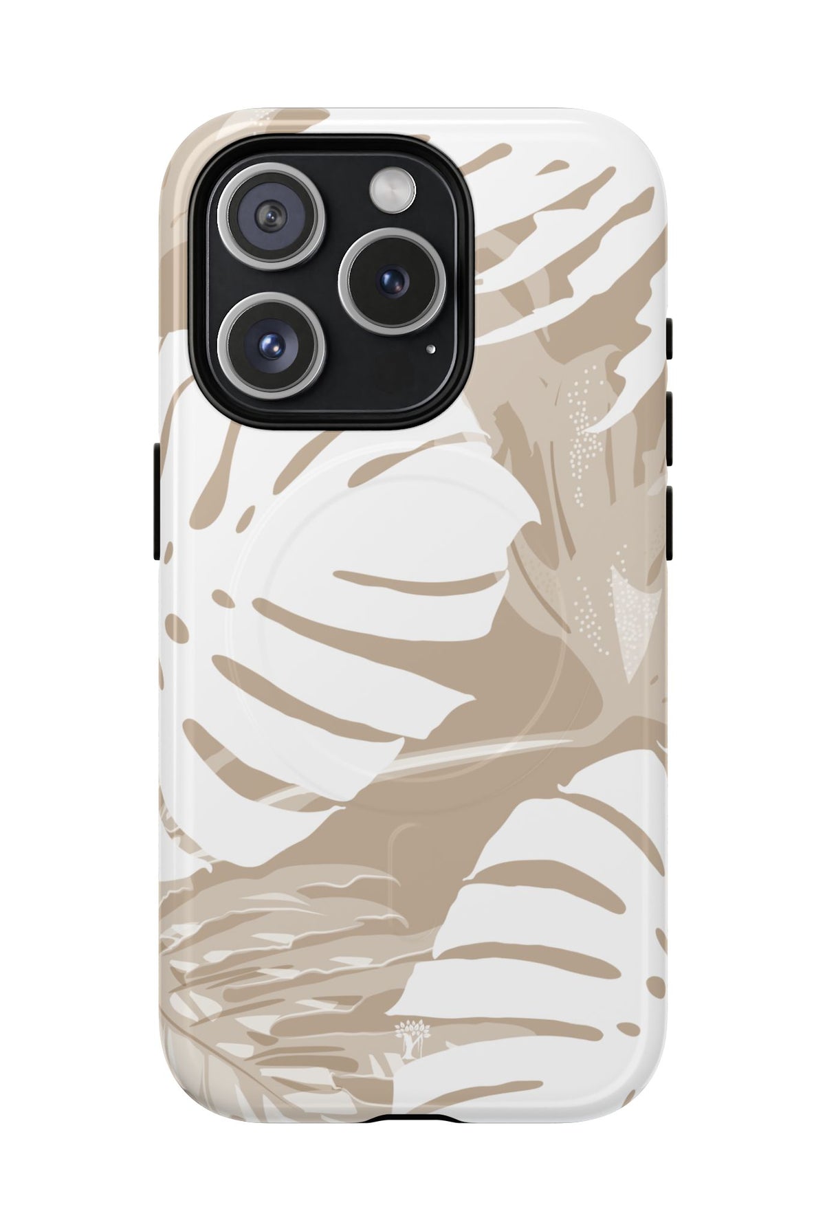 Exotic Monstera MagSafe Compatible Case for iPhone iPhone 15 Pro Glossy The Local Banyan