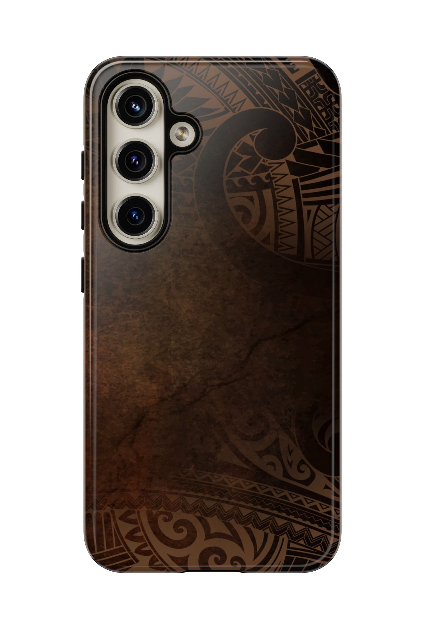 Aloha Aina Tough Samsung Galaxy Case Side View - Dual Layer Drop Protection Hawaiian Phone Case - The Local Banyan