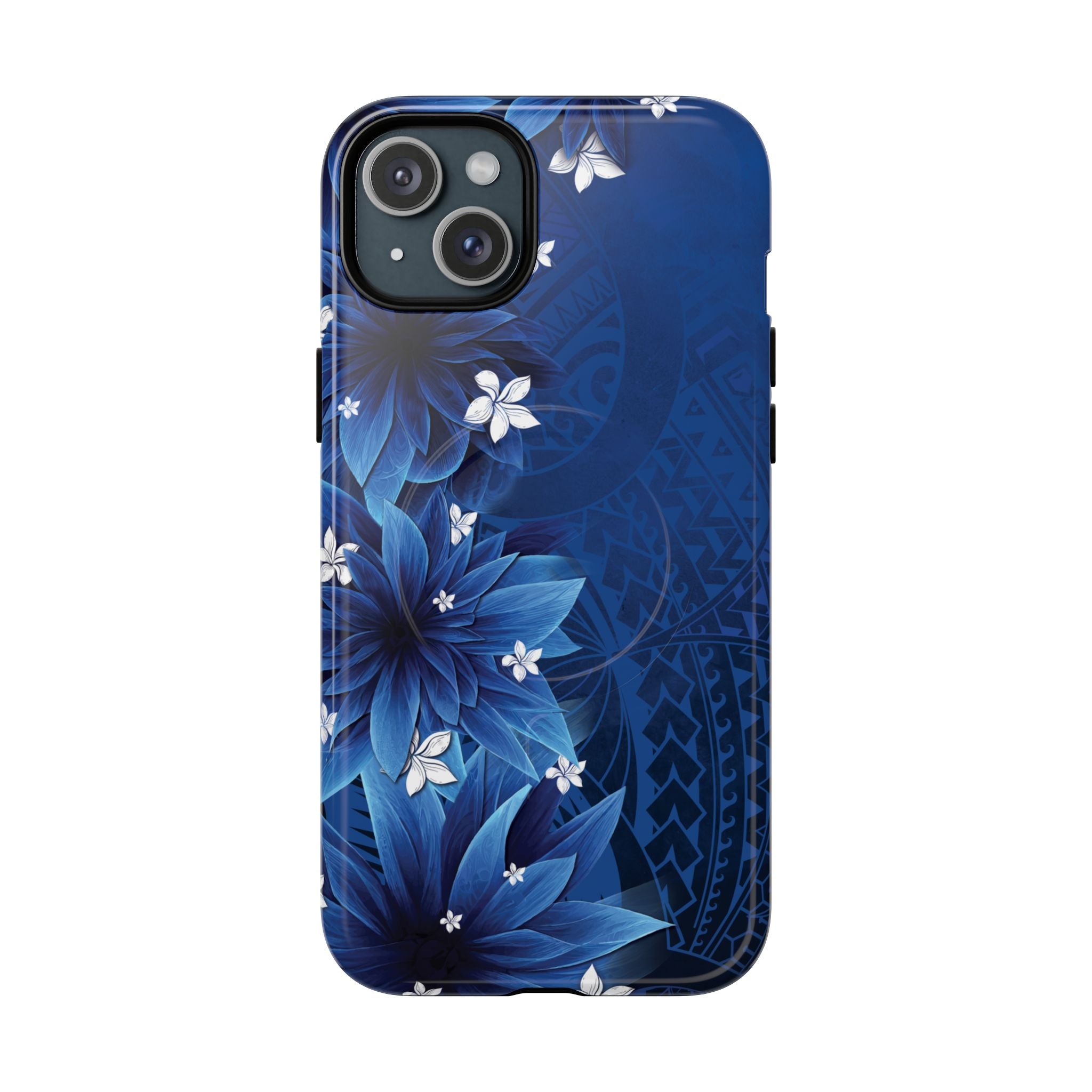 Hoku Pua Magnetic Case for iPhone Phone Case The Local Banyan iPhone 15 Plus Glossy