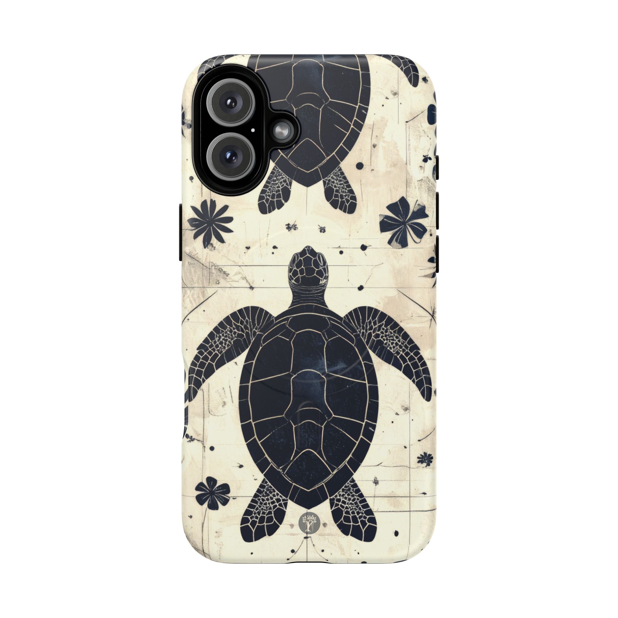 Tapa Keʻa Honu Magnetic Case for iPhone iPhone 16 Plus Matte The Local Banyan