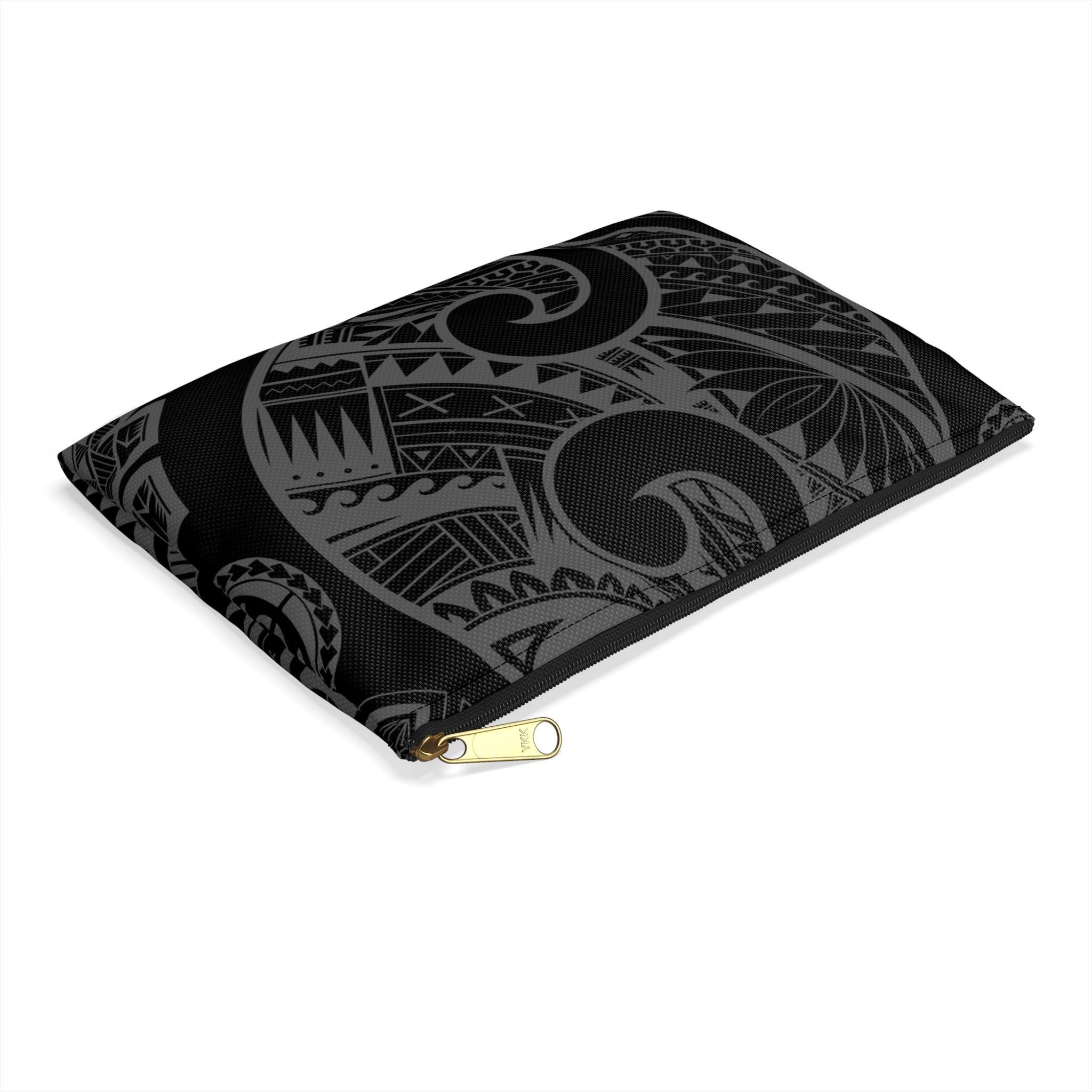 Ash Grey Tribal Travel Pouch Bag Pouches The Local Banyan