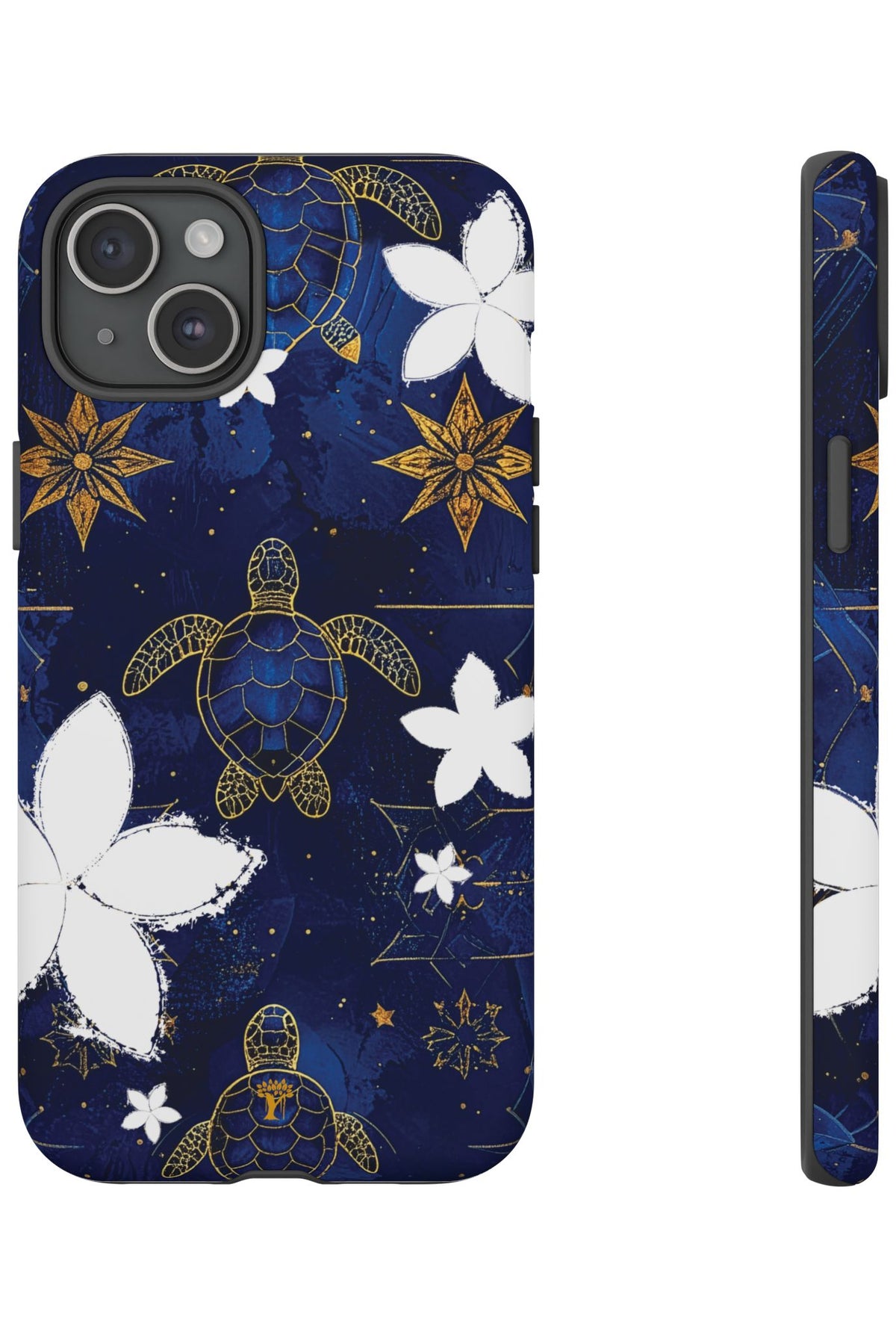 Tapa Hoku Honu Tough Case for iPhone iPhone 15 Plus Matte The Local Banyan