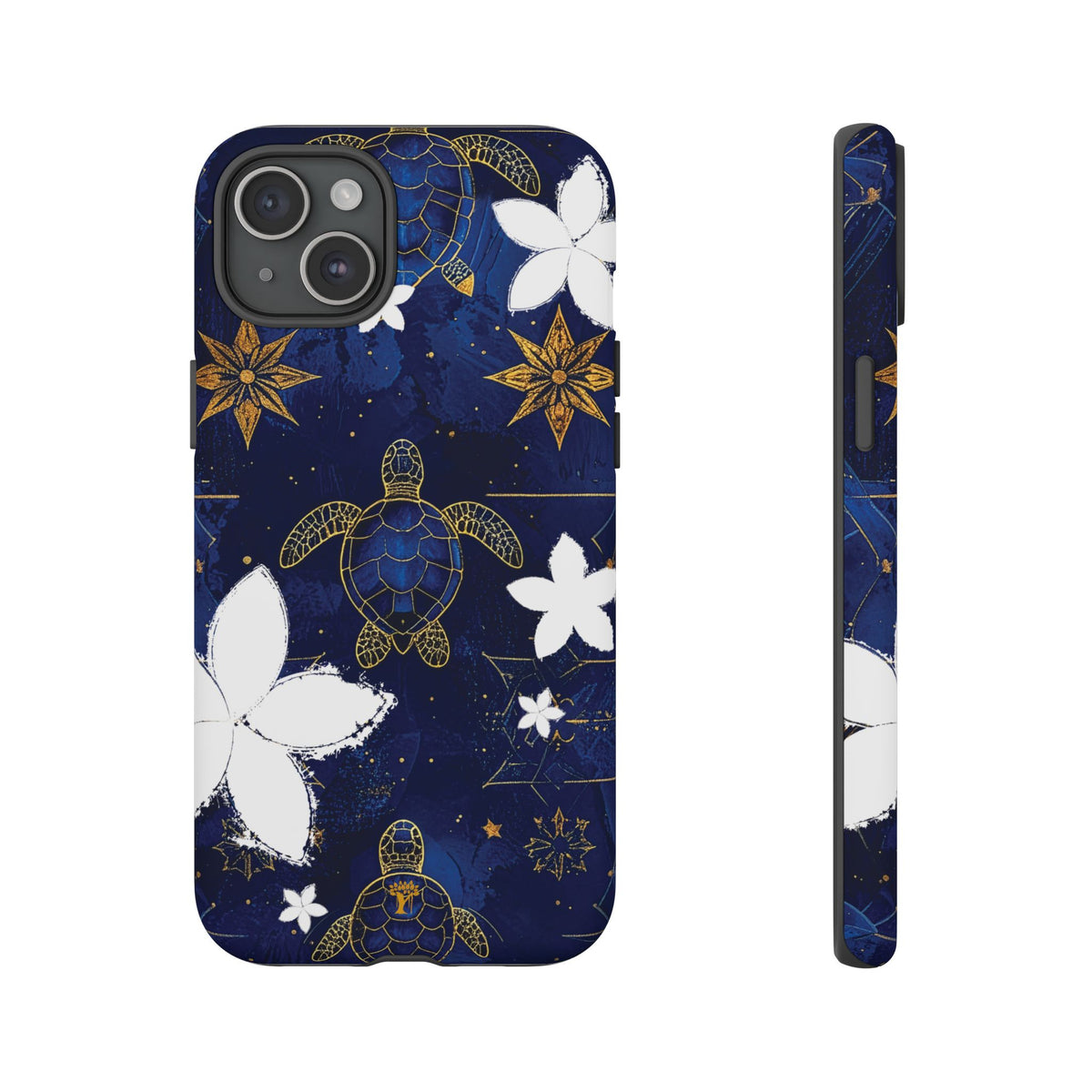 Tapa Hoku Honu Tough Case for iPhone iPhone 15 Plus Matte The Local Banyan