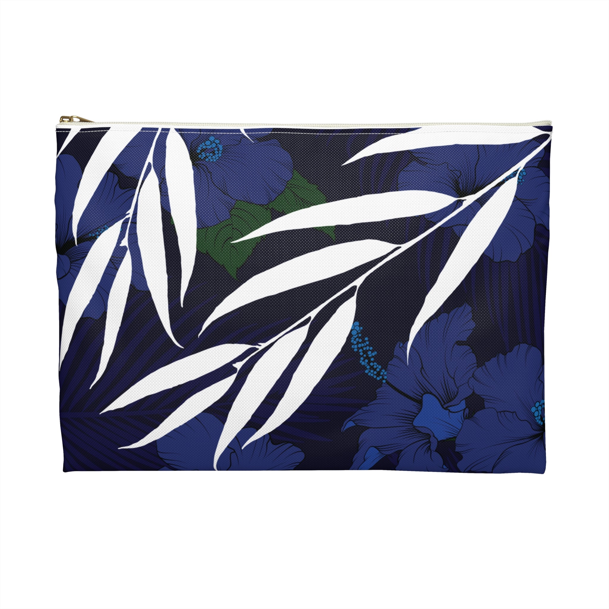 Deep Blue Bamboo Travel Pouch Bag Pouches The Local Banyan