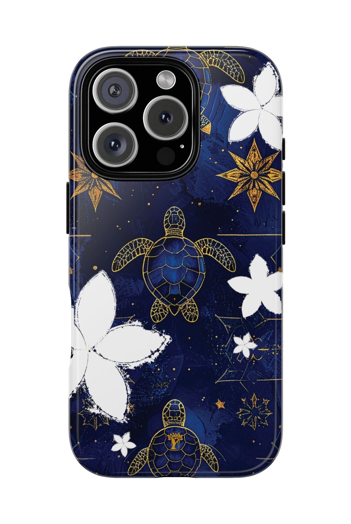 Tapa Hoku Honu Tough Case for iPhone iPhone 16 Pro Glossy The Local Banyan