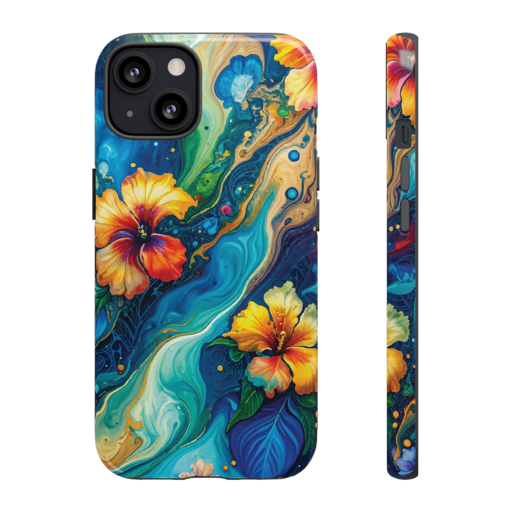 Aloalo Drift Tough Case for iPhone Phone Case The Local Banyan iPhone 13 Glossy