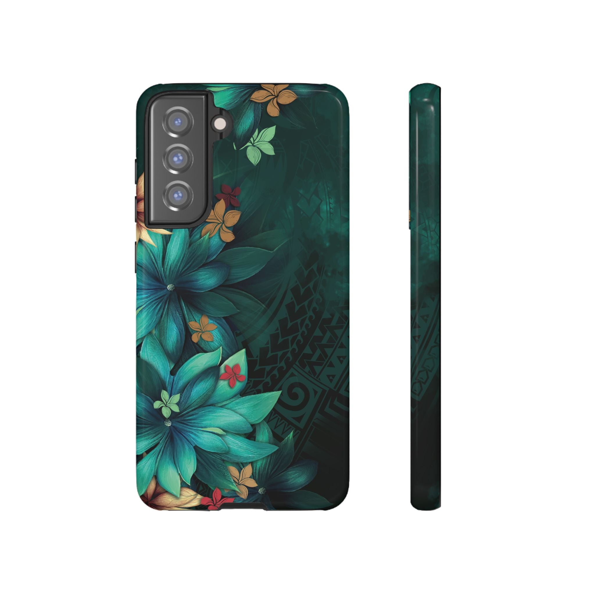 Aloha Whispers Tough Case for Samsung Galaxy Phone Case The Local Banyan Samsung Galaxy S21 FE Glossy