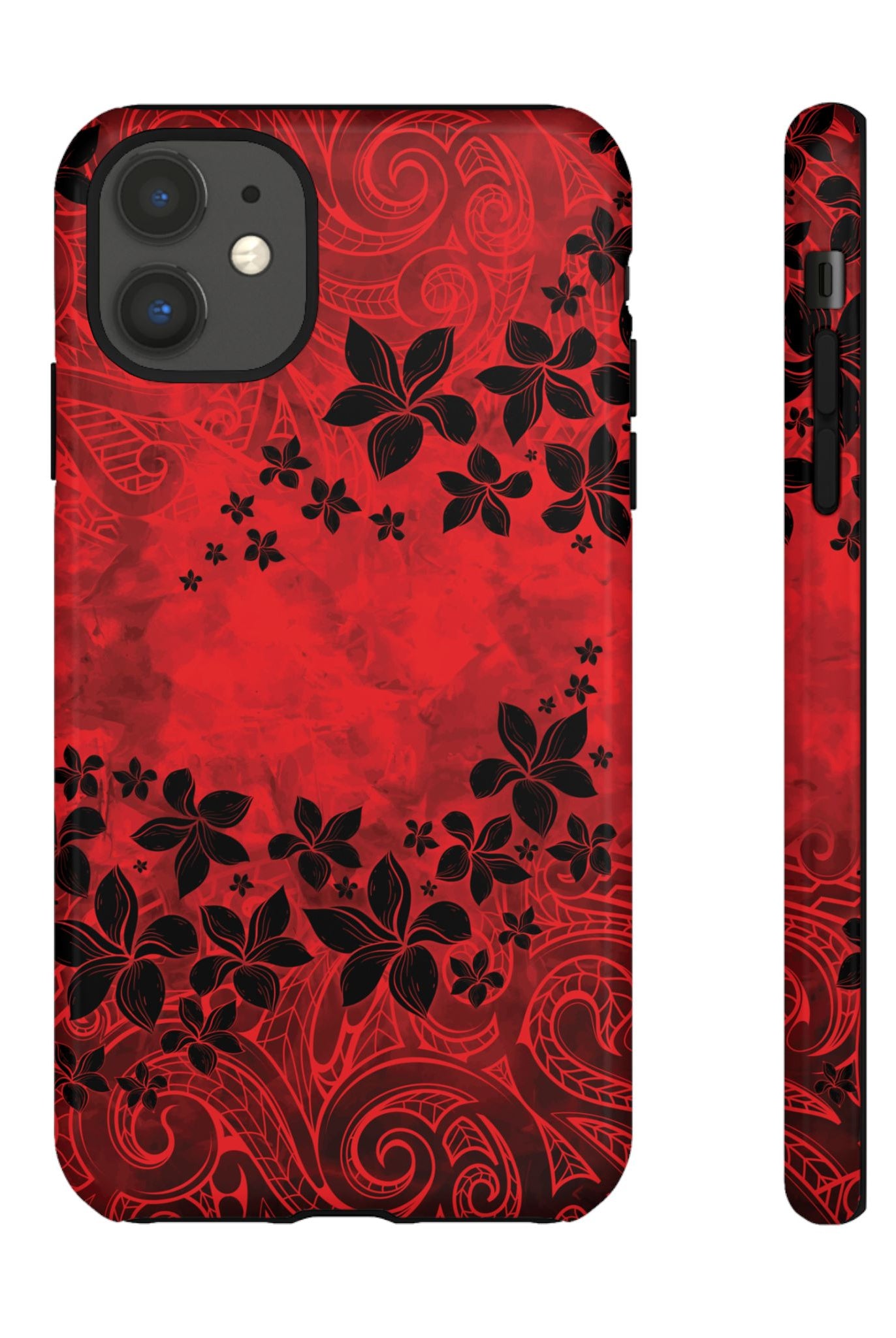 Keahi Pua Tough Case for iPhone Phone Case The Local Banyan iPhone 11 Glossy