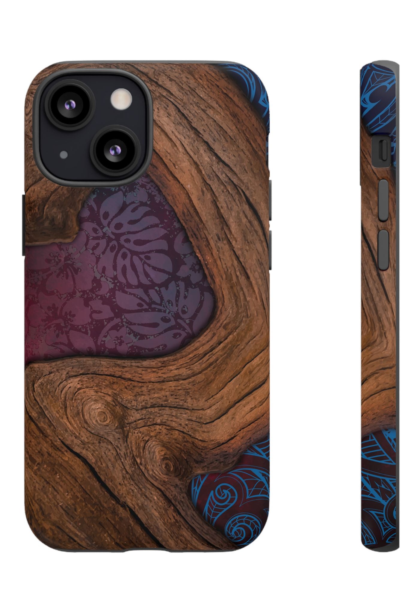 Kūpaʻa Tough Case for iPhone Phone Case The Local Banyan iPhone 13 Mini Matte