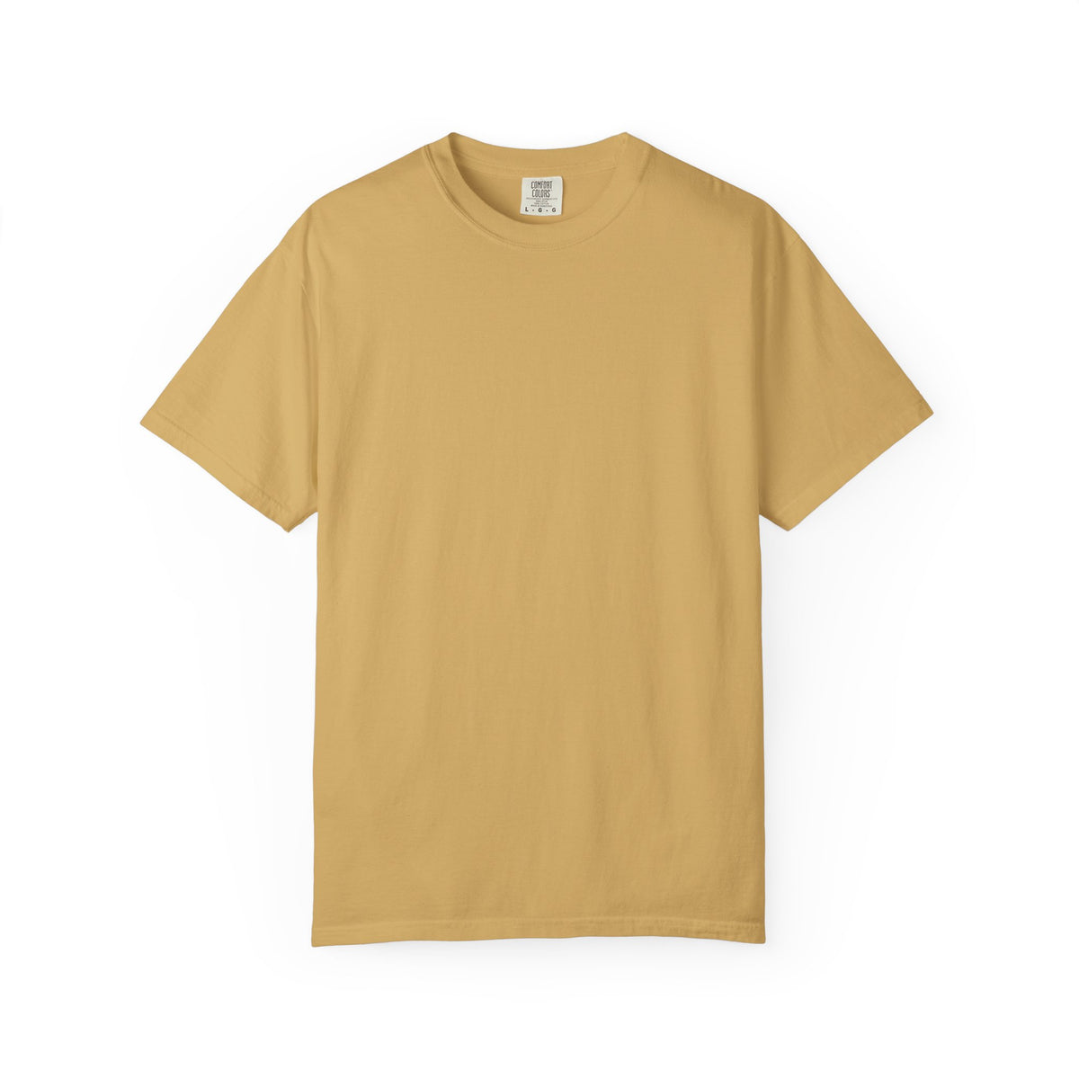 Pineapple Blossom Garment Dyed Tee Mustard S The Local Banyan