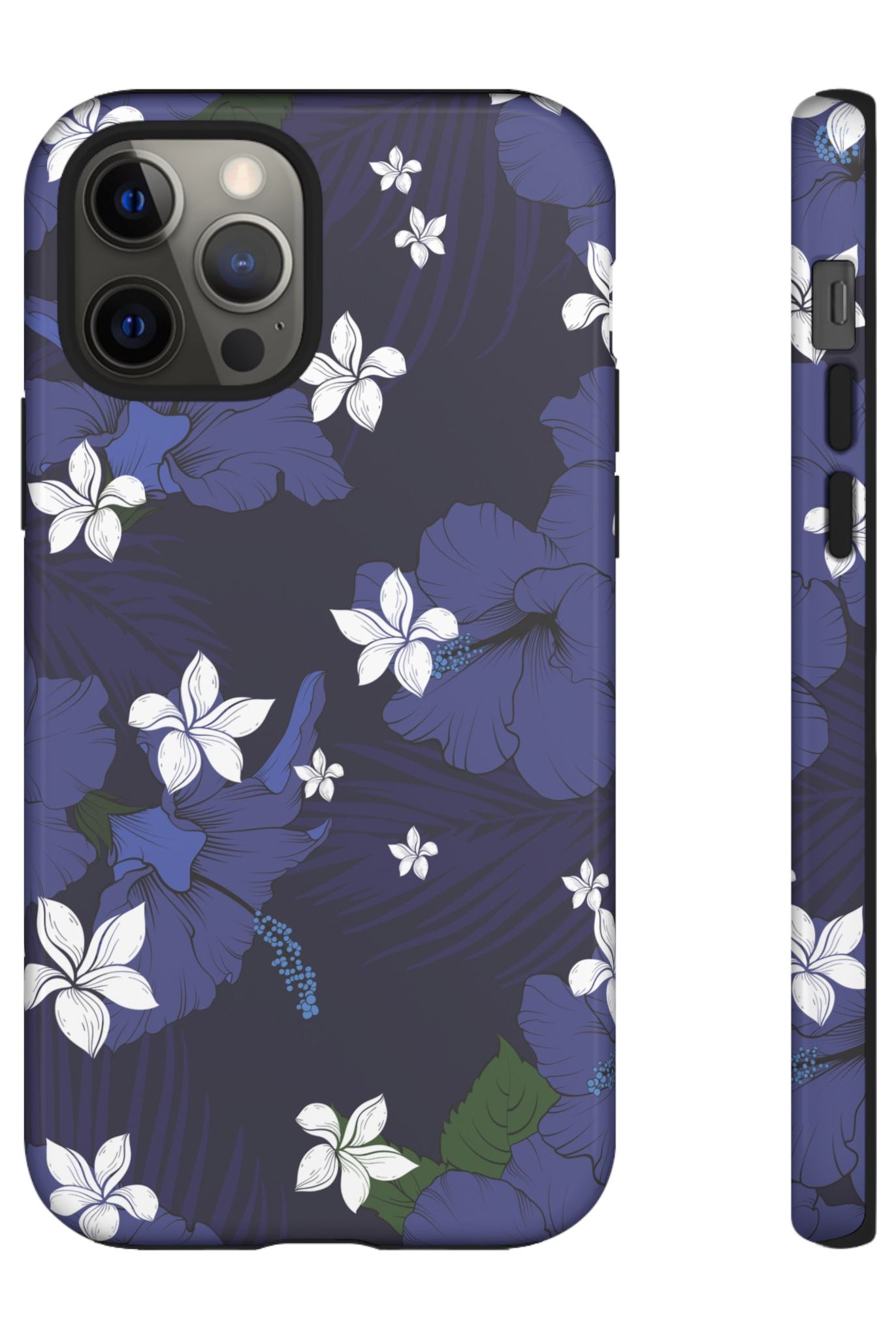 Vintage Blue Tough Case for iPhone Phone Case The Local Banyan iPhone 12 Pro Glossy