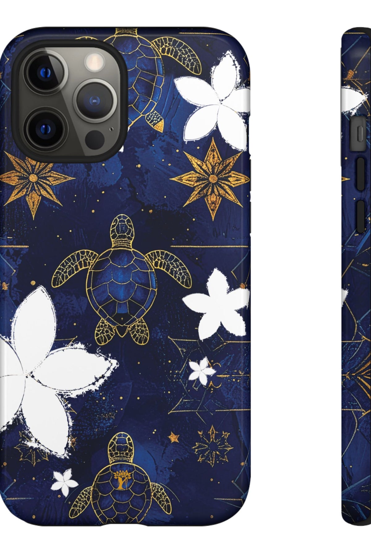 Tapa Hoku Honu Tough Case for iPhone iPhone 12 Pro Max Glossy The Local Banyan